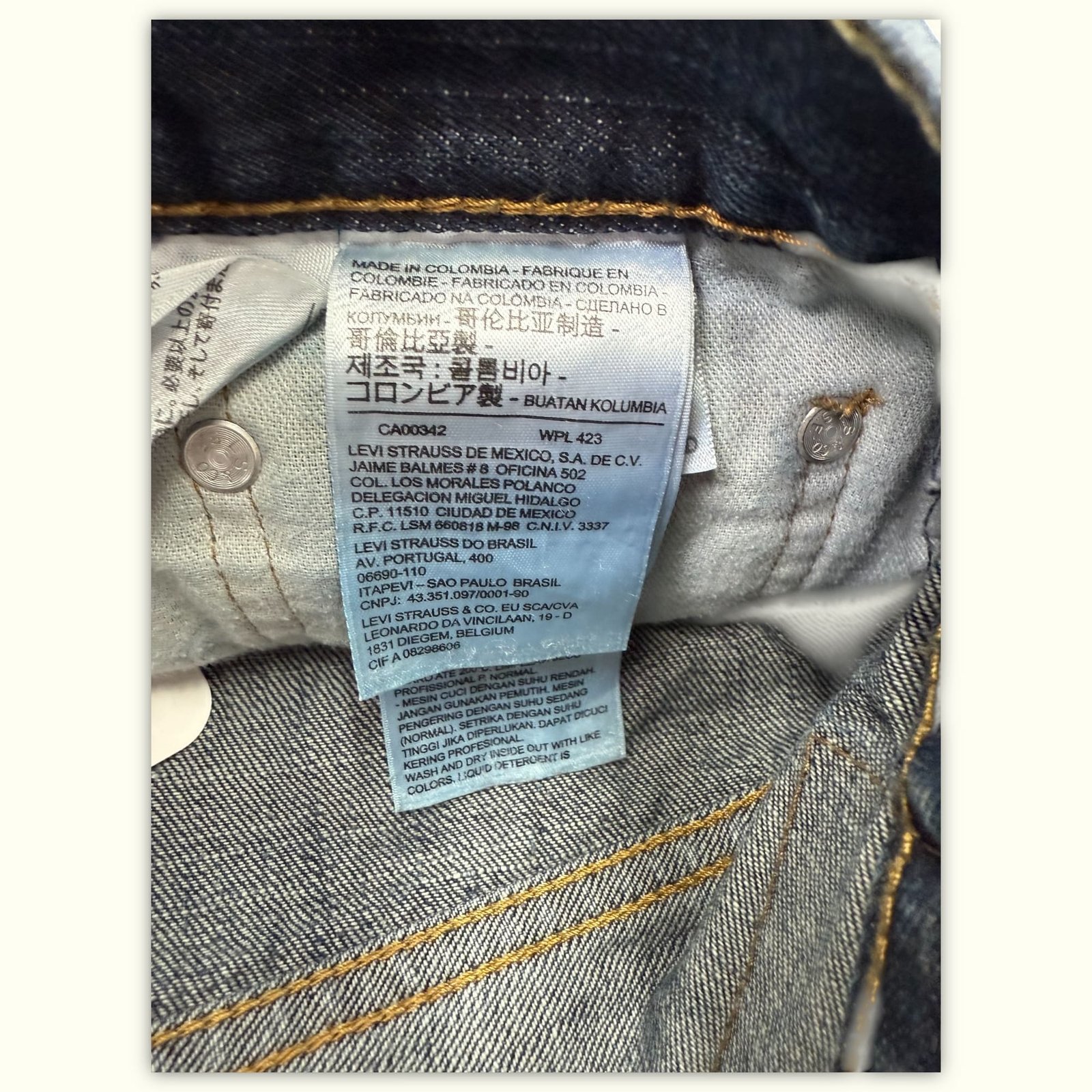 Levi'S Short Large Homme Normcore – W38
