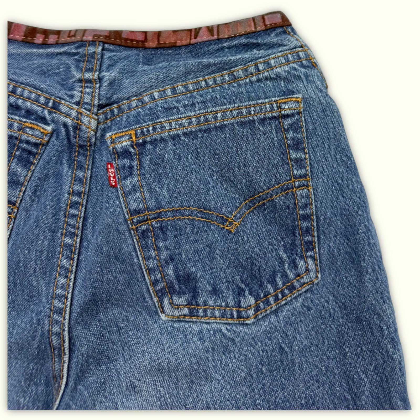 Levi'S Bermuda Regular Femme Vintage – W24