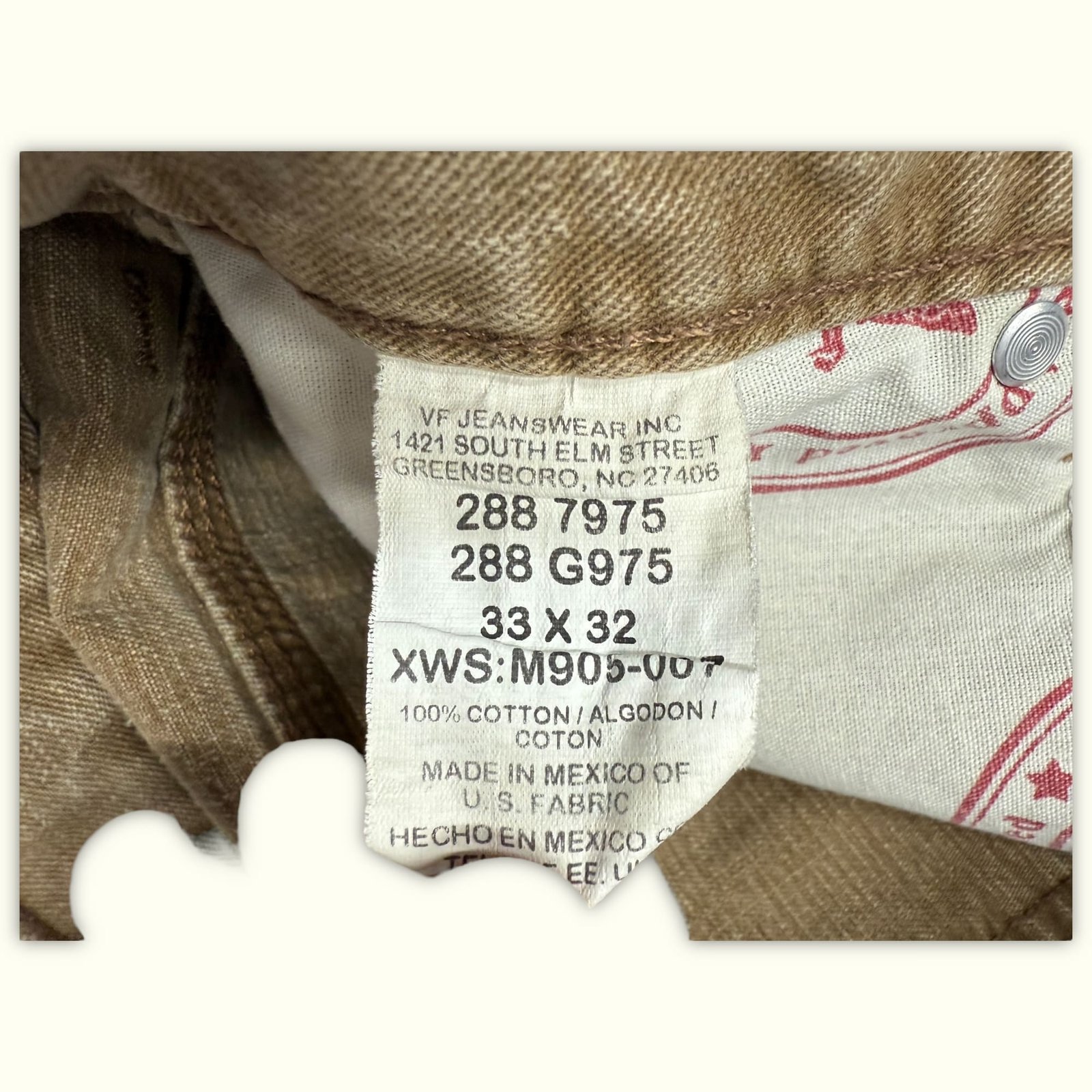 Lee Short Relaxed Homme Workwear – W33