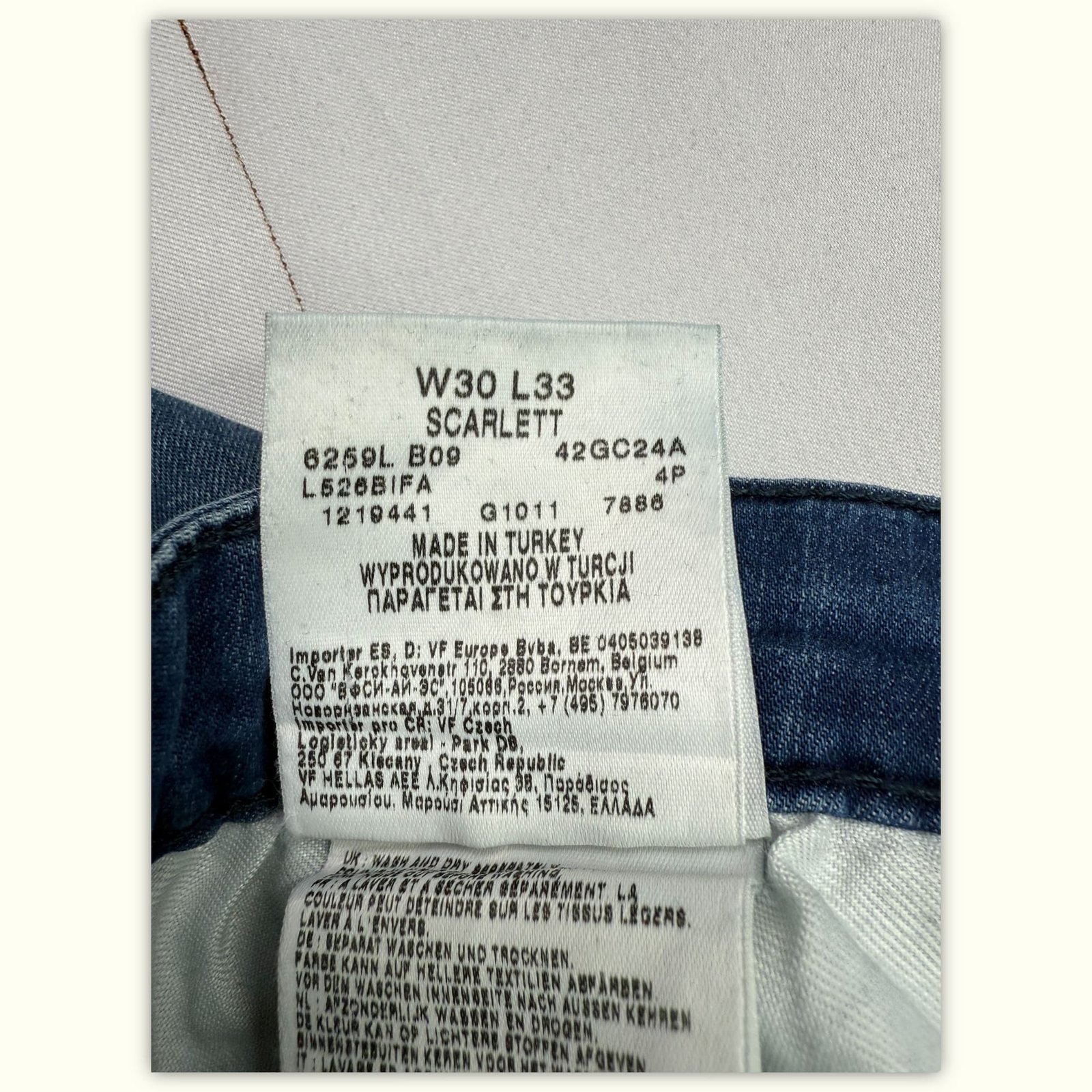 Lee Short Slim Femme Moderne – W30