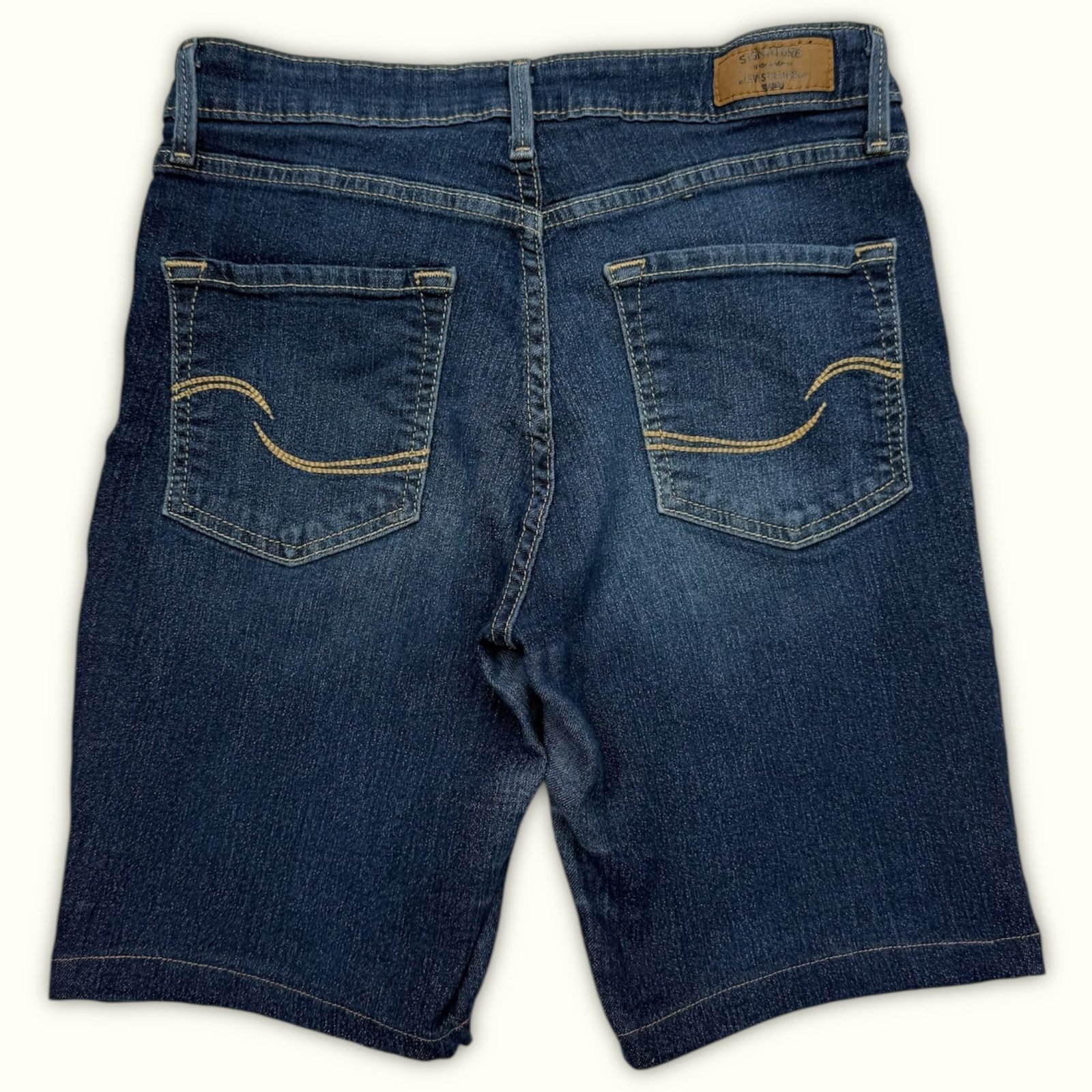 Signature By Levi Strauss & Co. Bermuda Skinny Femme Casual chic – W28