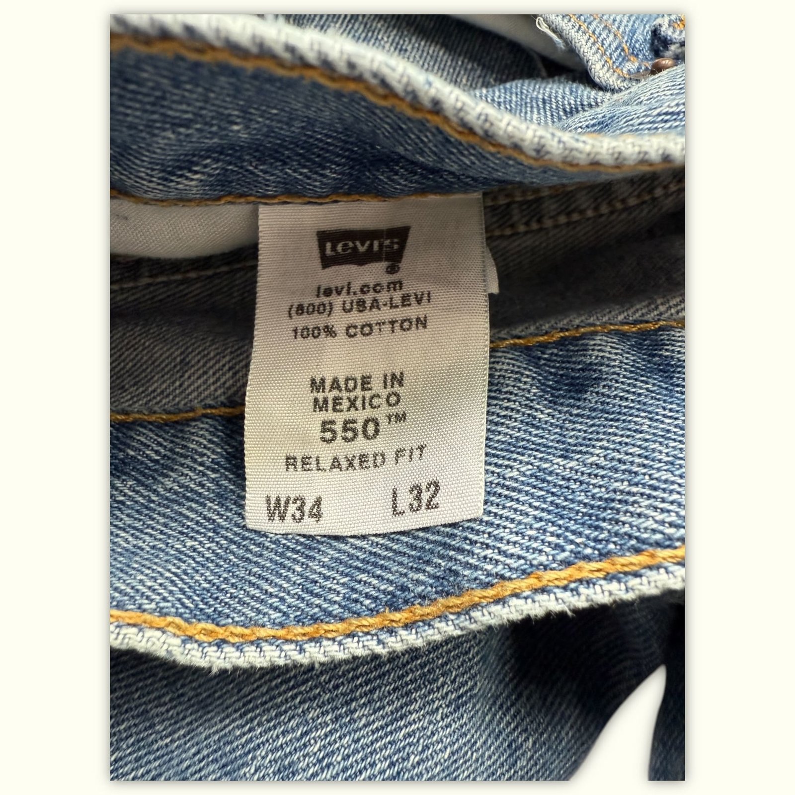 Levi'S Short Relaxed Homme Vintage – W34