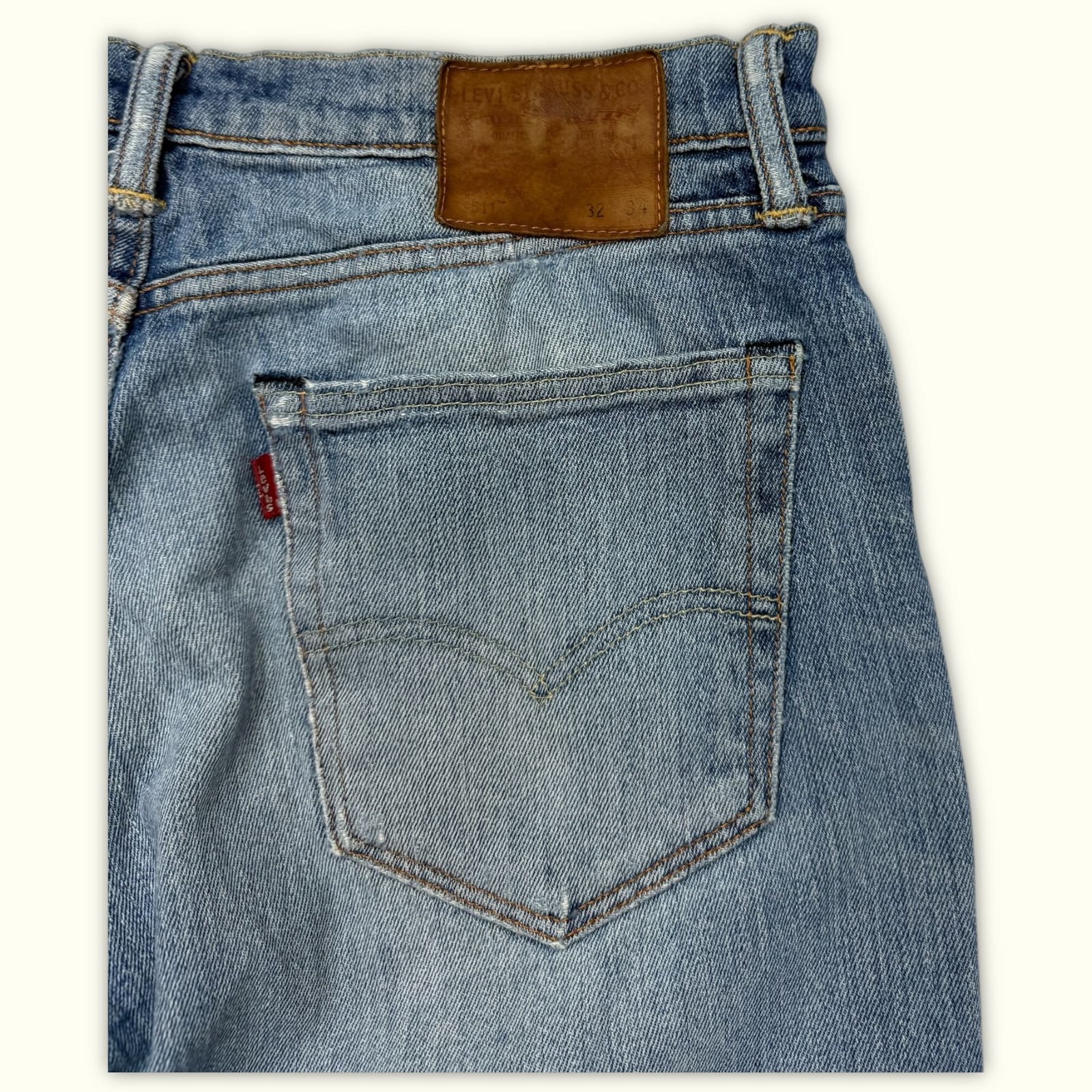 Levi'S Short Slim Homme Casual chic – W32