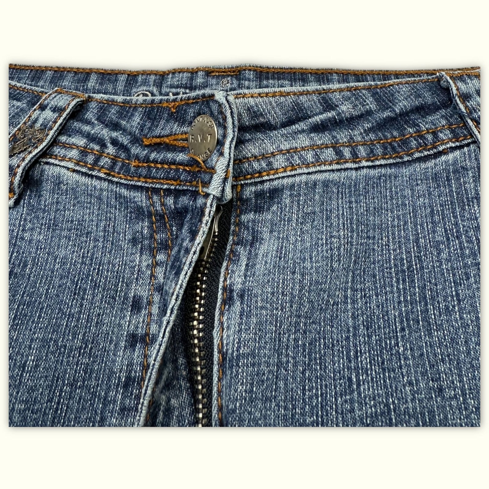 R.V.T Jean Regular Femme 2000s Y2K – W34