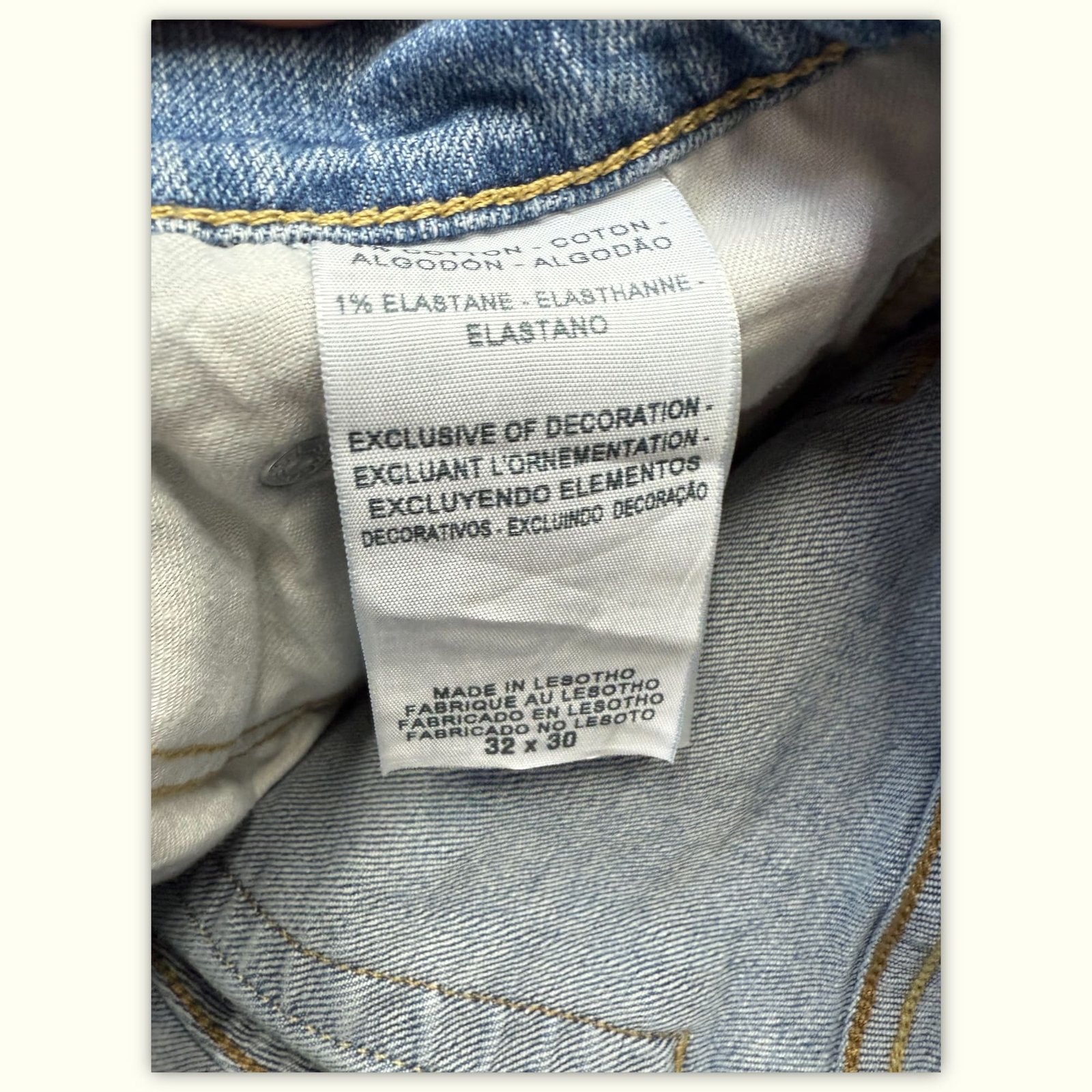 Signature By Levi Strauss & Co. Short Regular Homme Normcore – W32