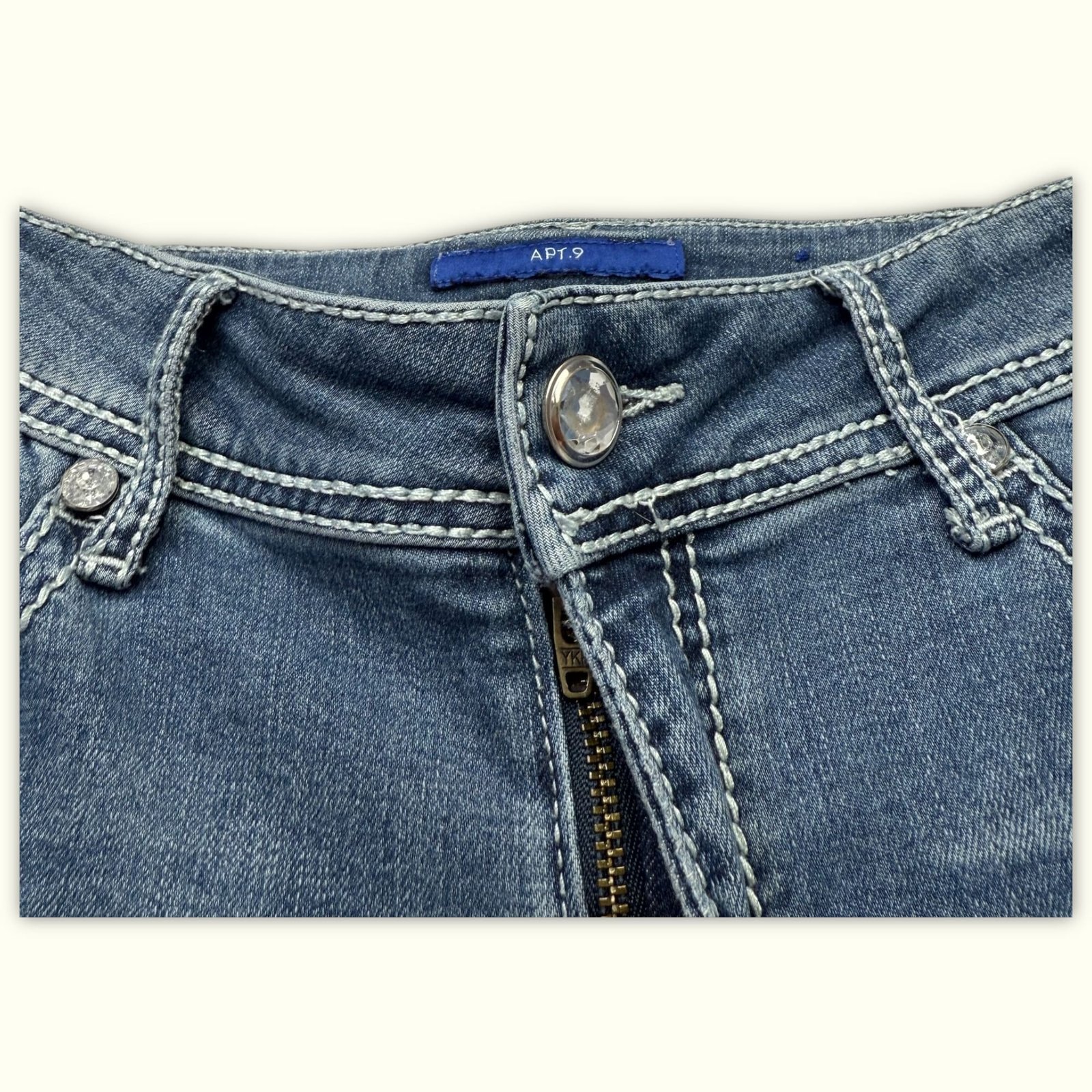 Apt. 9 Jean Regular Femme 2010s Y2K – W30