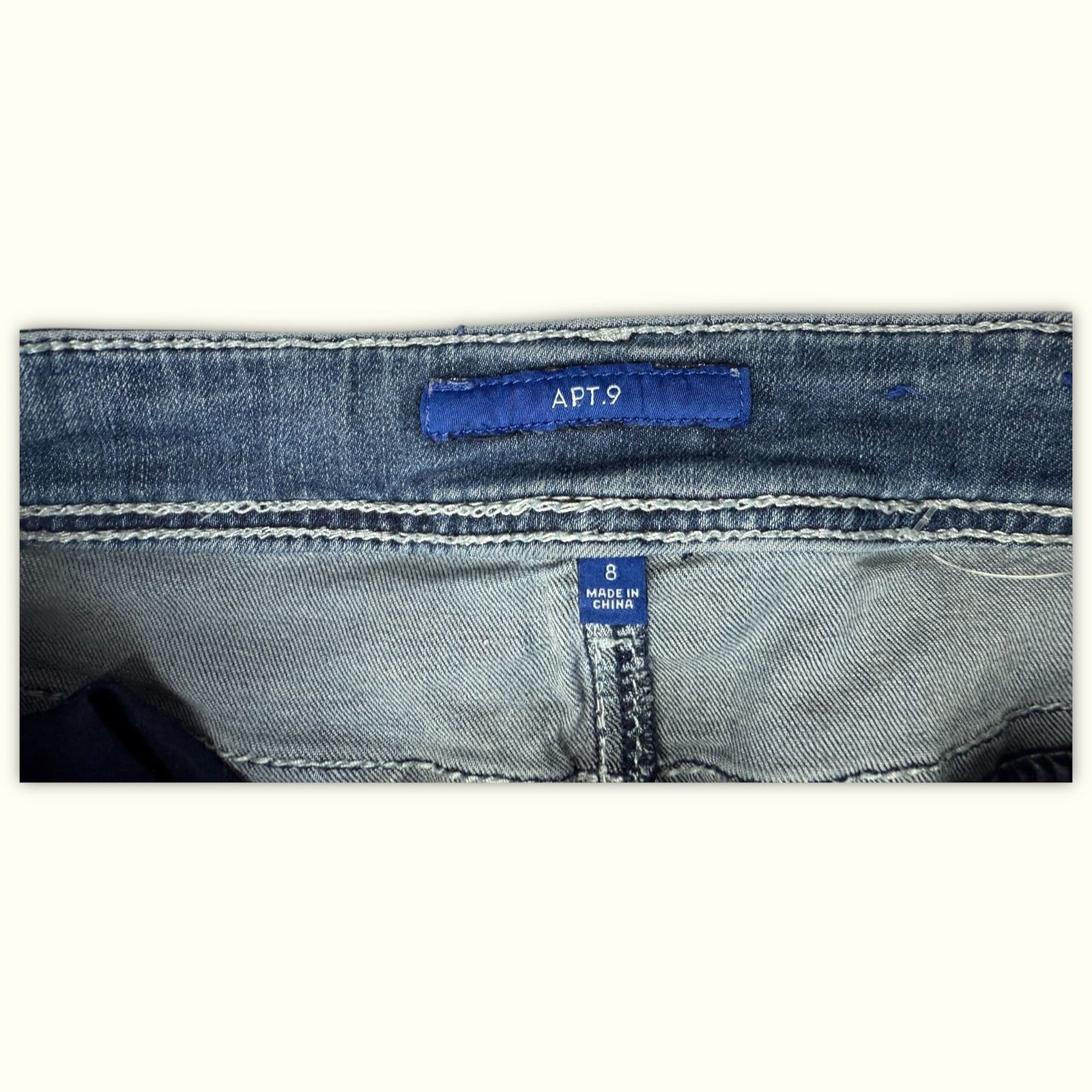 Apt. 9 Jean Regular Femme 2010s Y2K – W30
