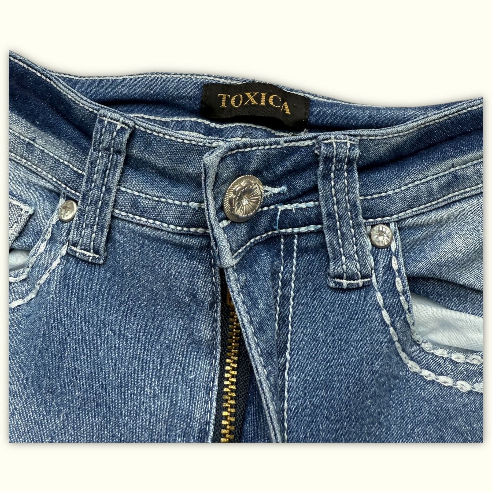 Toxica Jean Regular Femme 2000s Y2K – W24