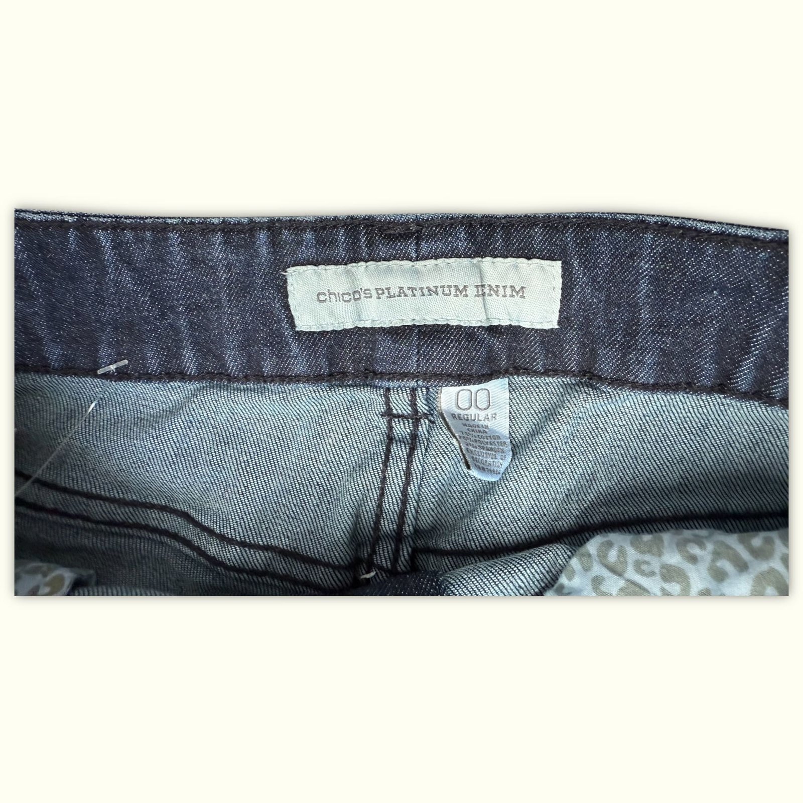 Chico'S Jean Évasé Femme 2010s Y2K – W30