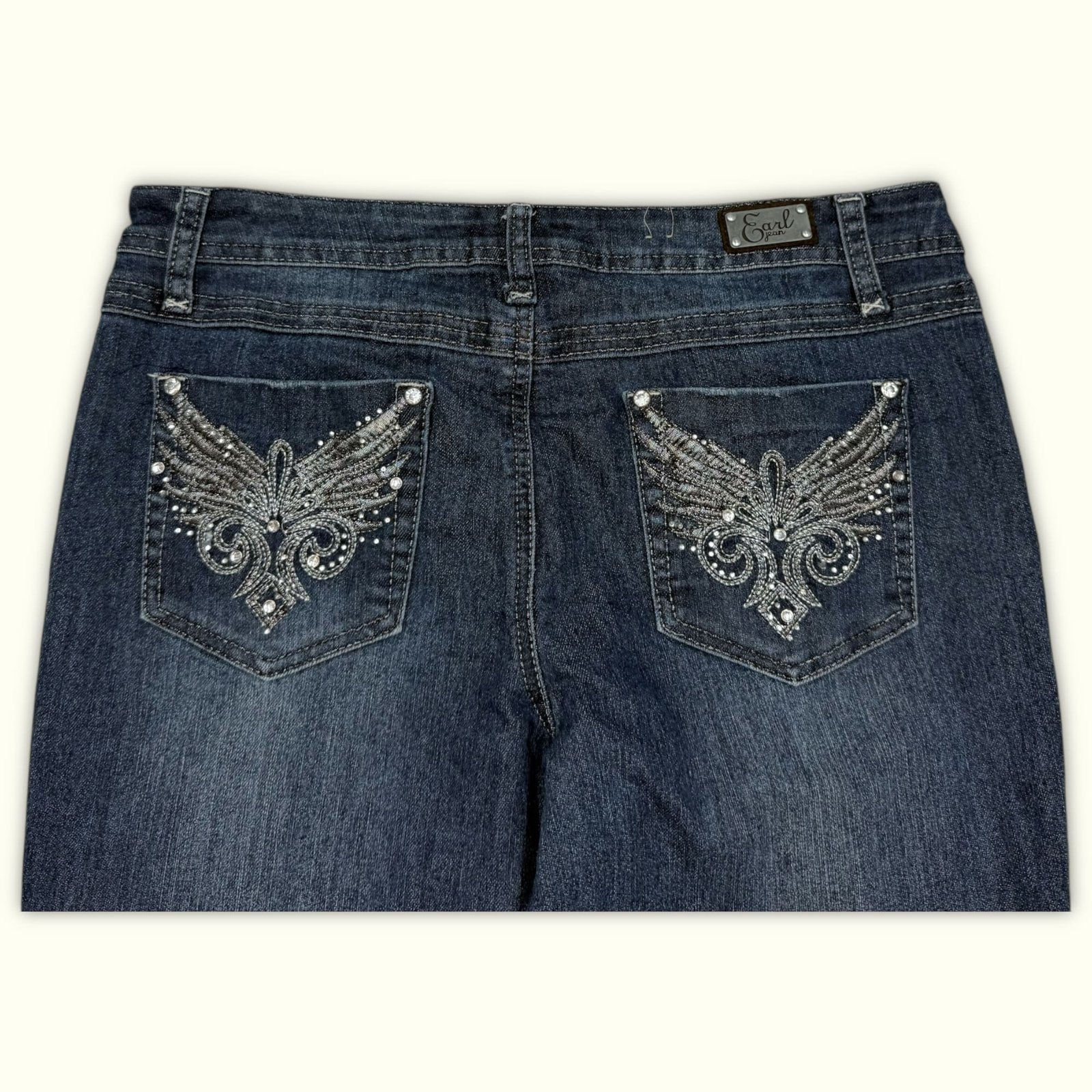 Earl Jean Jean Bootcut Femme 2000s Y2K – W32