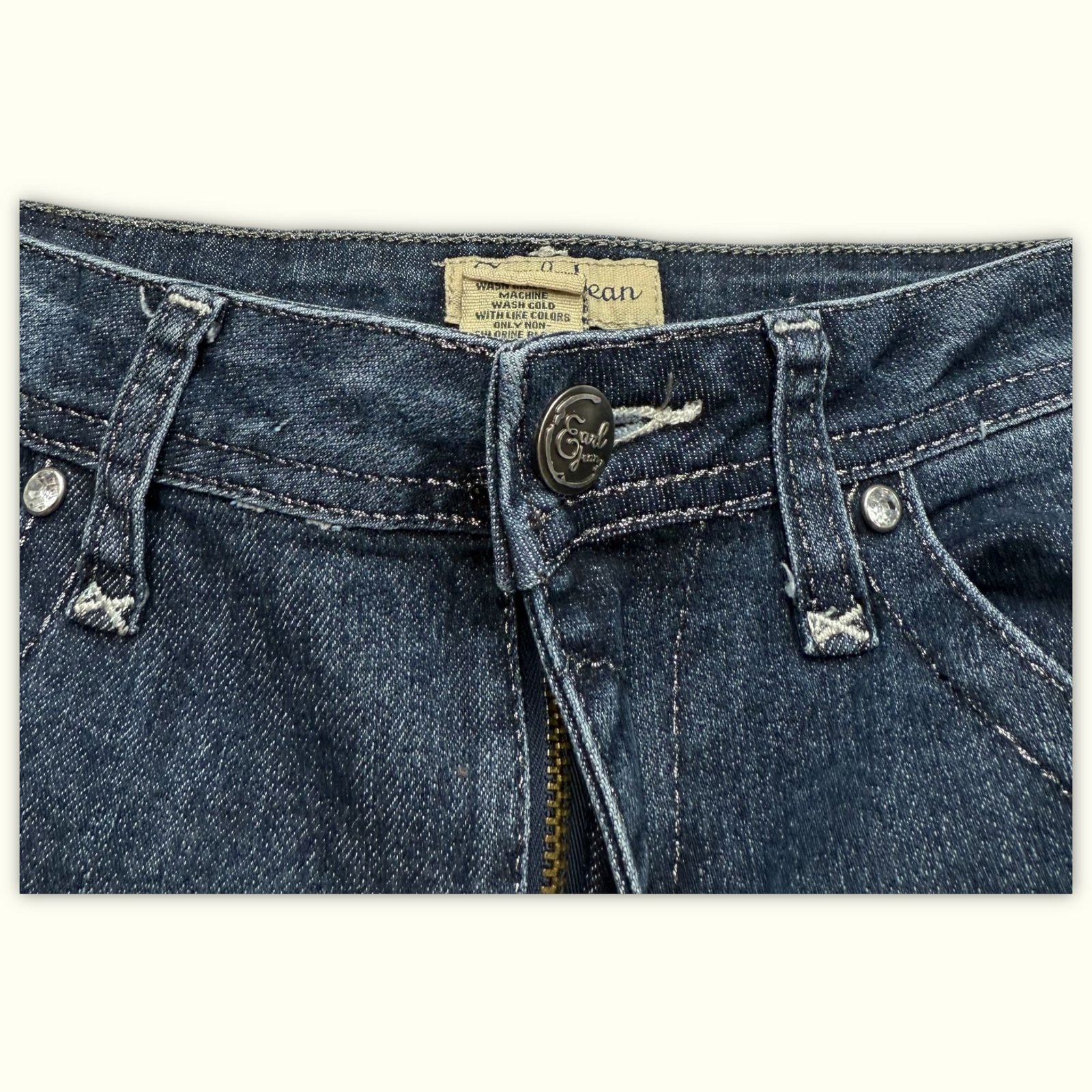 Earl Jean Jean Bootcut Femme 2000s Y2K – W32