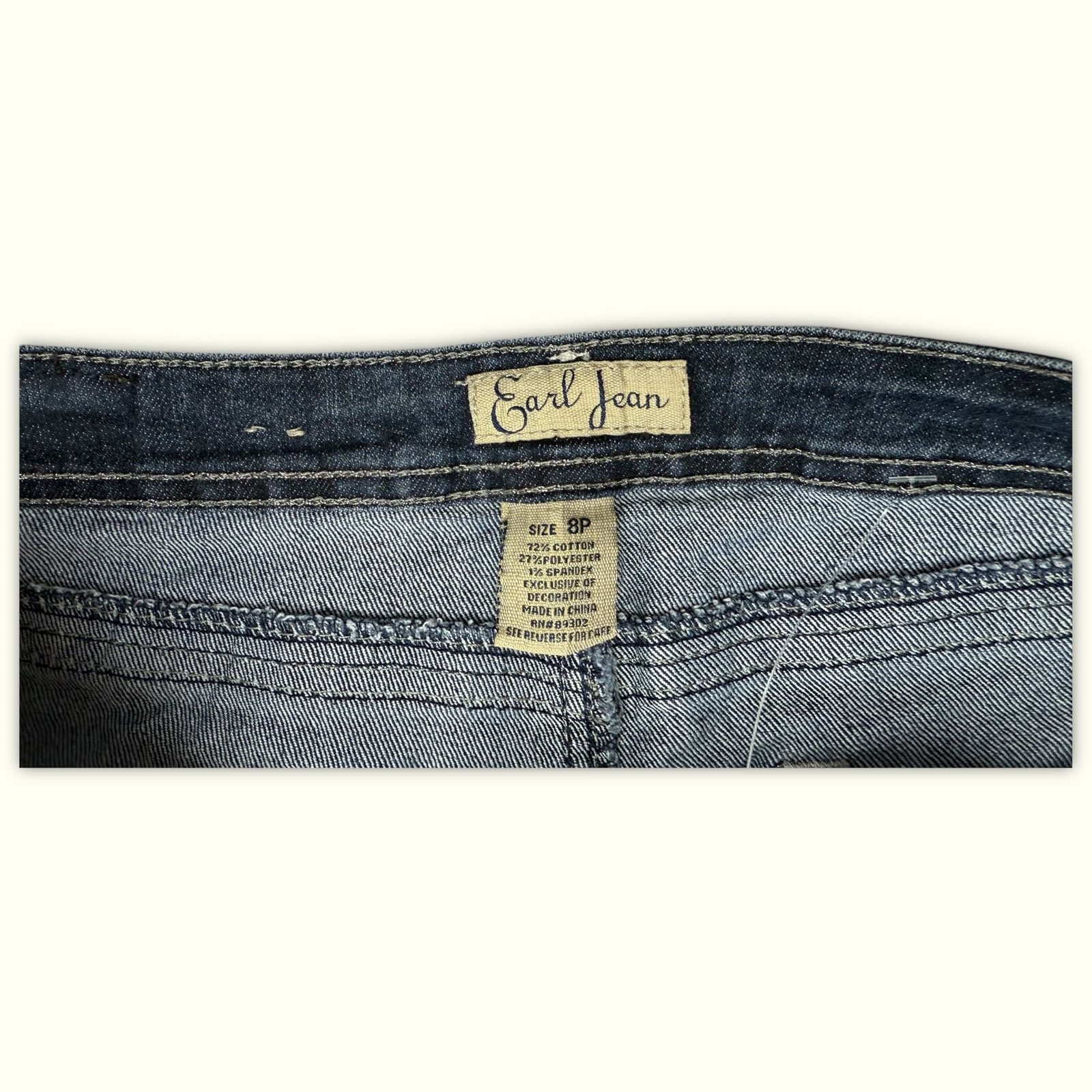 Earl Jean Jean Bootcut Femme 2000s Y2K – W32