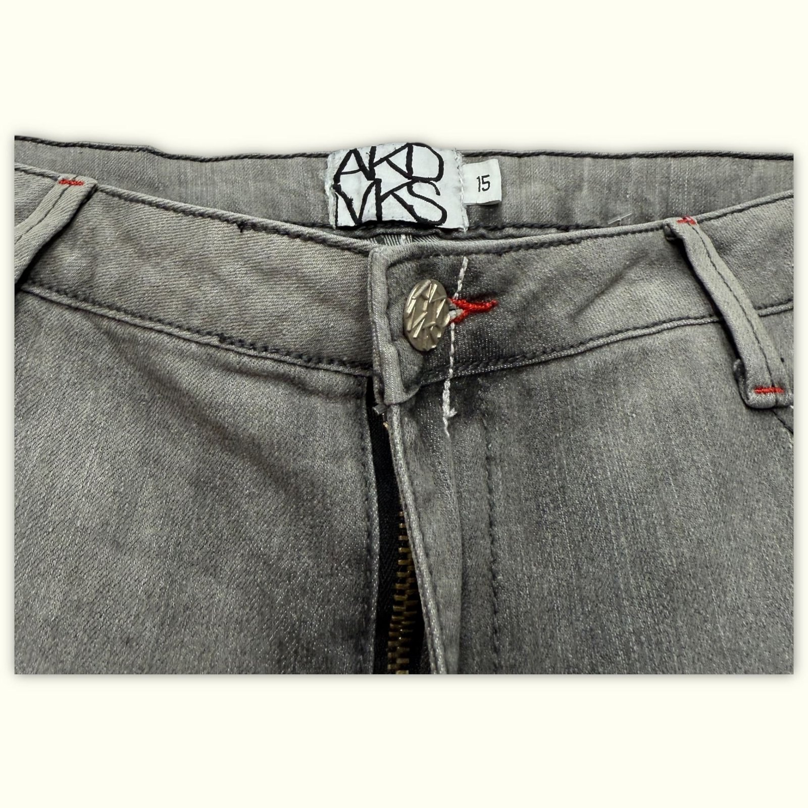 Akd Mks Jean Regular Femme 2000s Y2K – W36