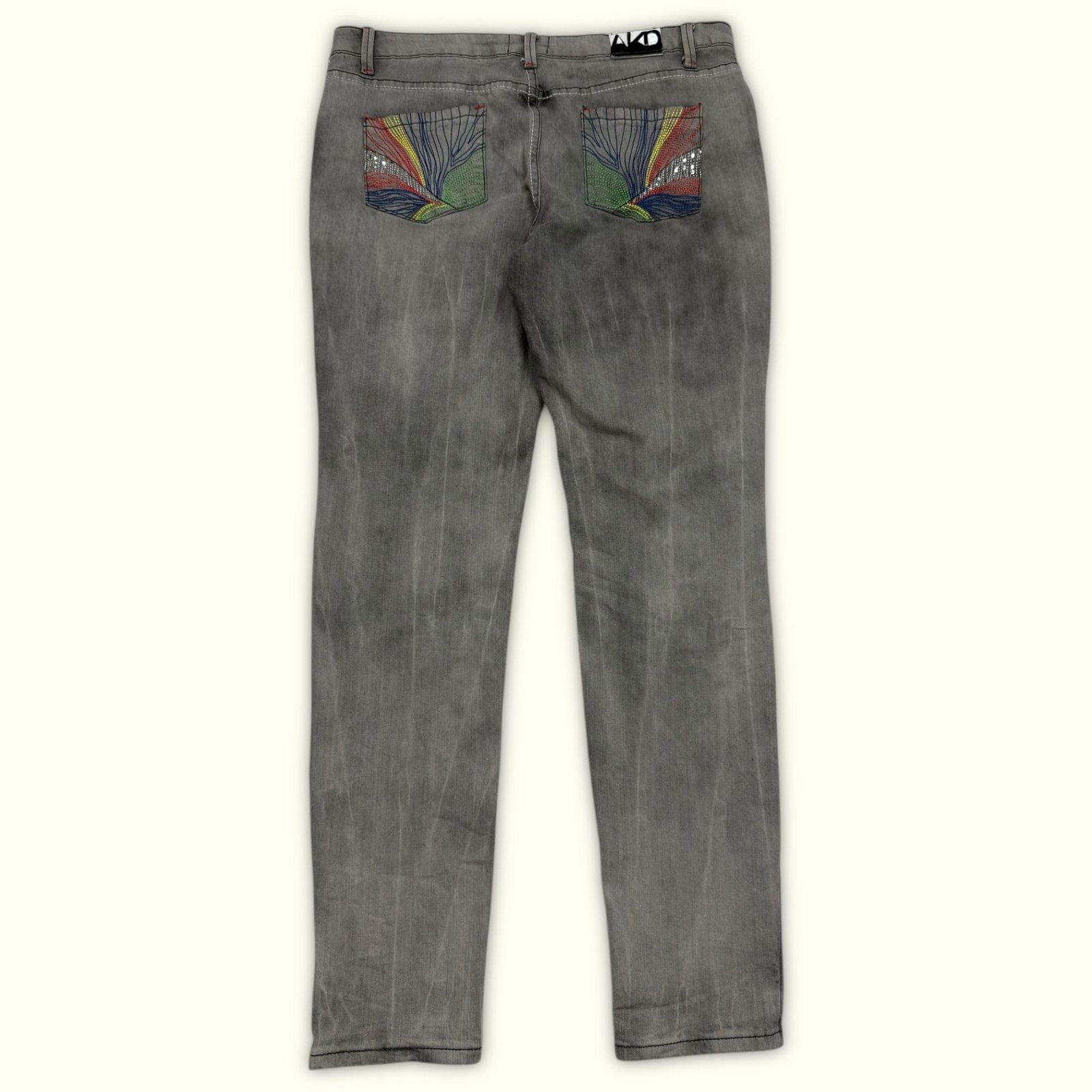 Akd Mks Jean Regular Femme 2000s Y2K – W36