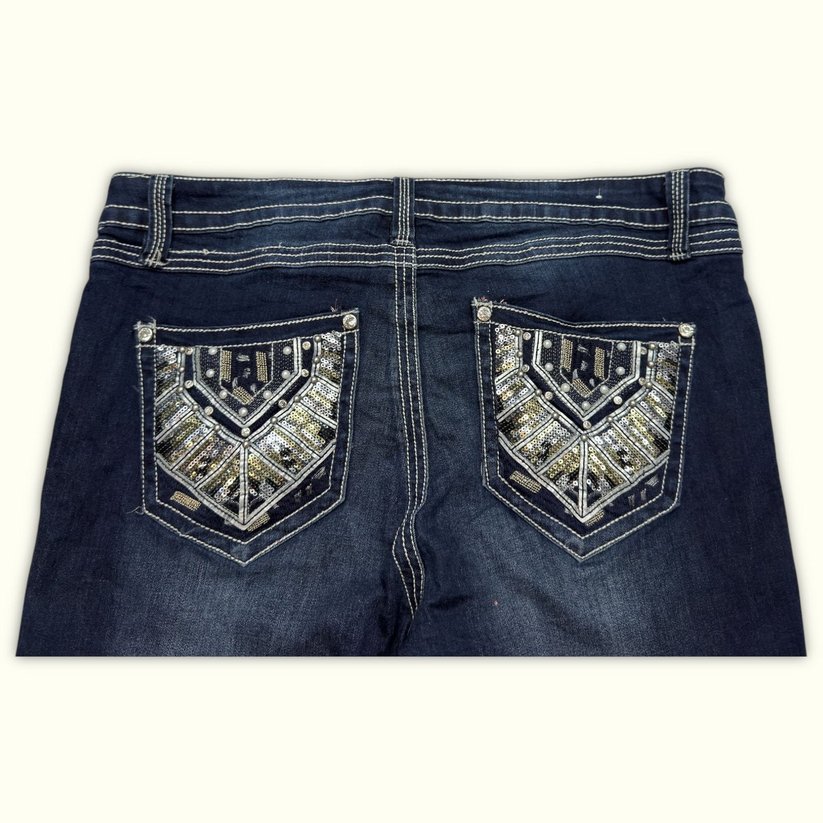 Rebel&Soul Jean Skinny Femme 2010s Y2K – W36