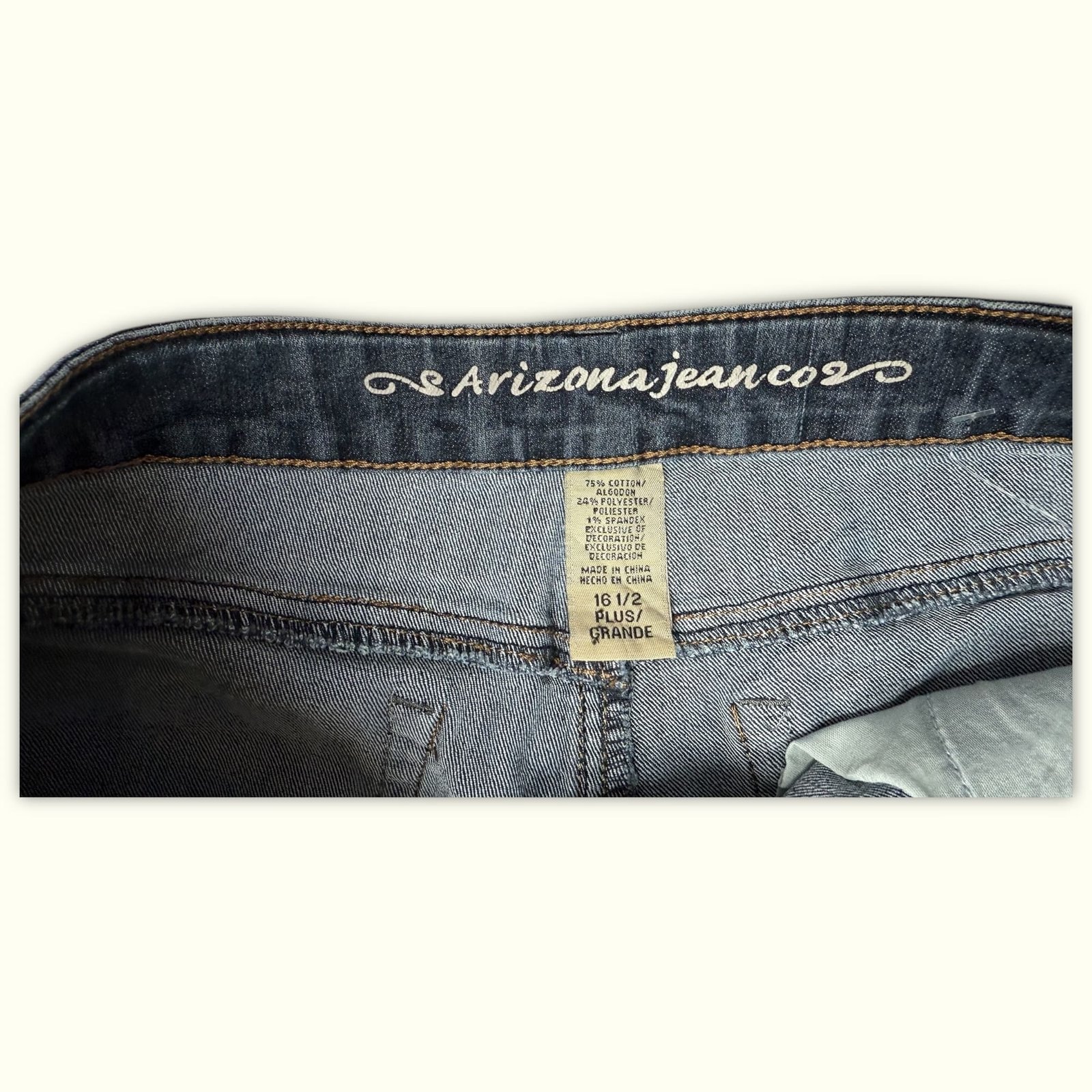 Arizona Jean Co Jean Regular Femme 2000s Y2K – W30