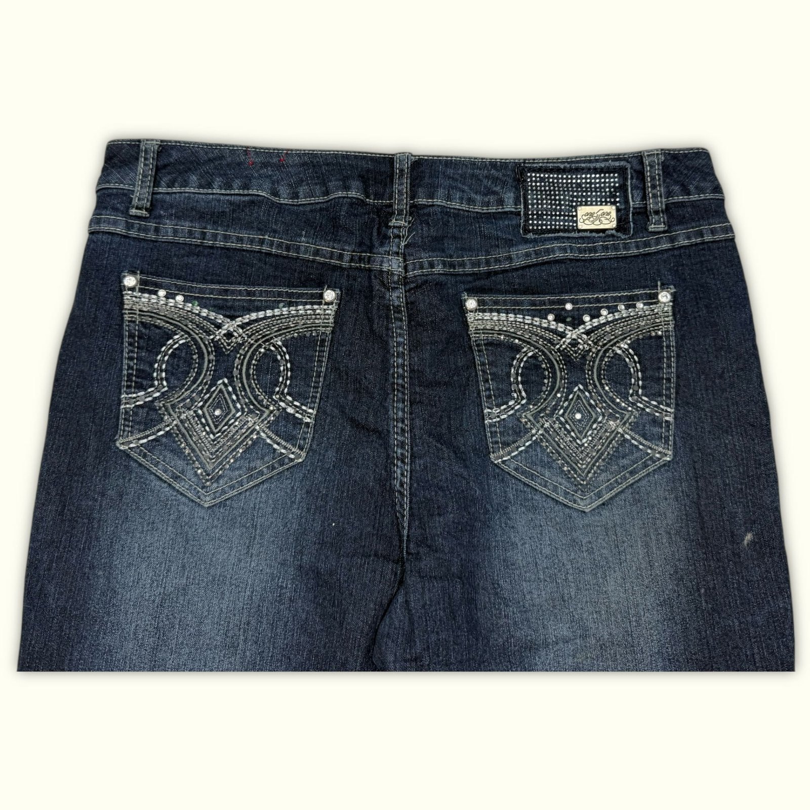 One 5 One Jean Évasé Femme 2000s Y2K – W34
