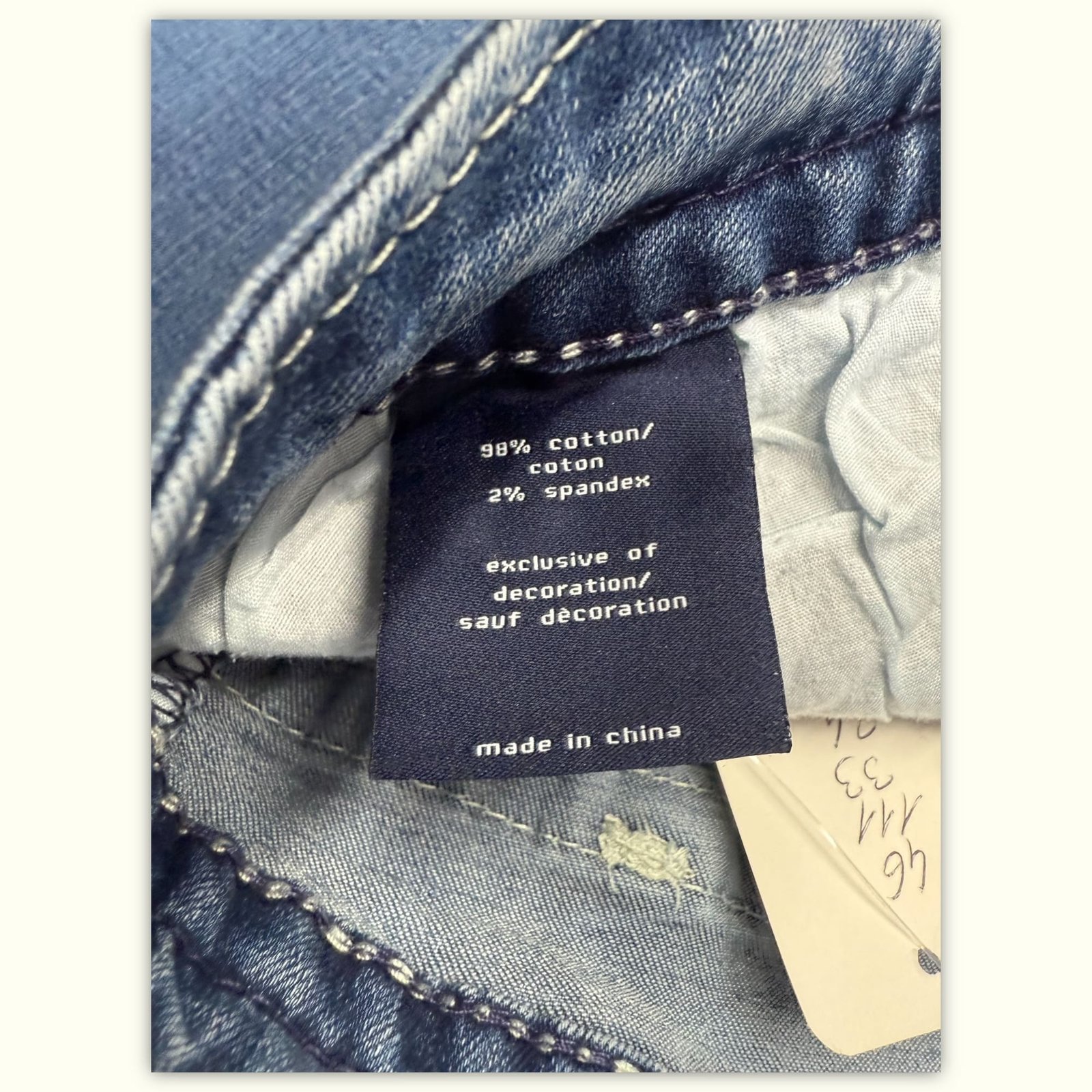 Vigoss Jean Bootcut Femme 2010s Y2K – W34