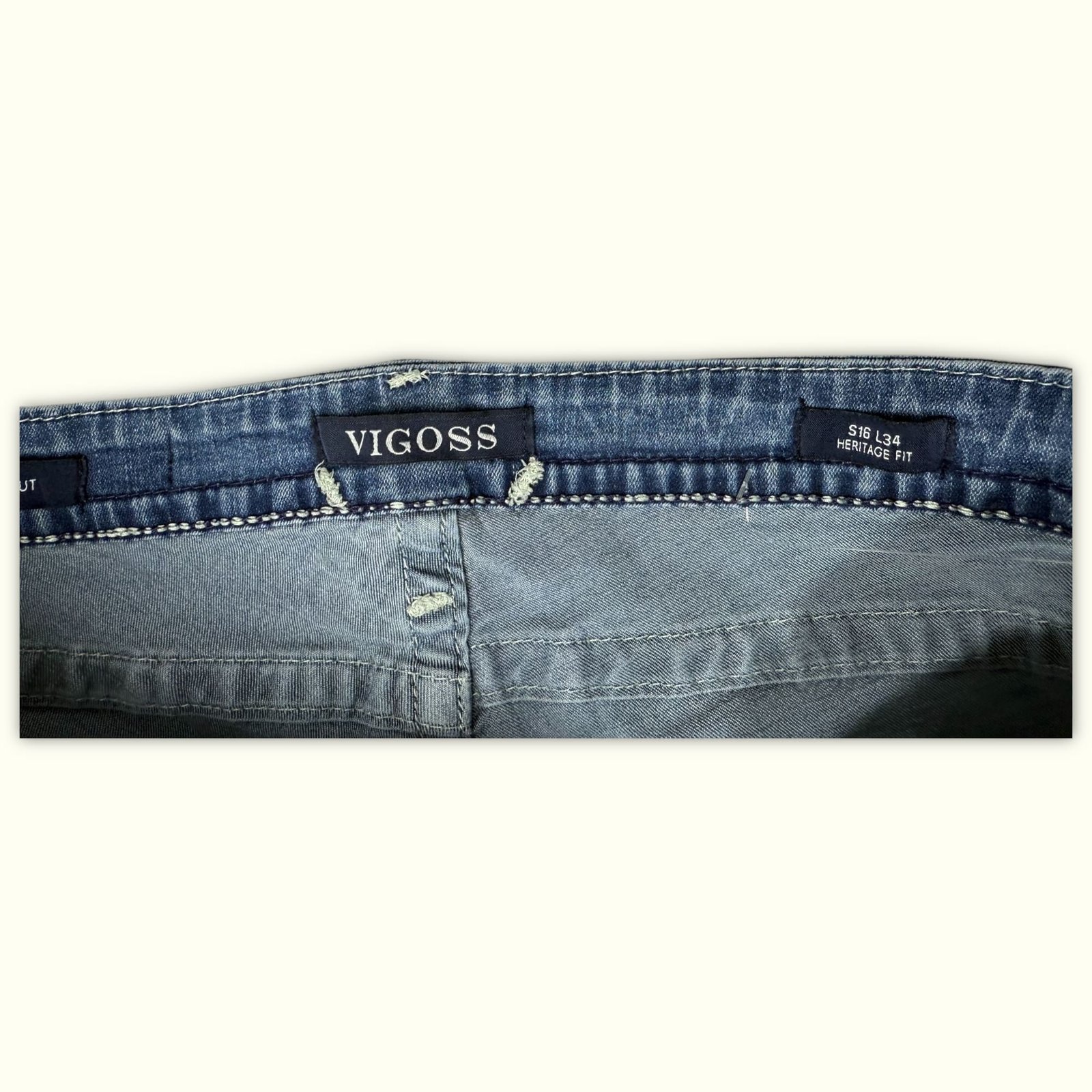 Vigoss Jean Bootcut Femme 2010s Y2K – W34