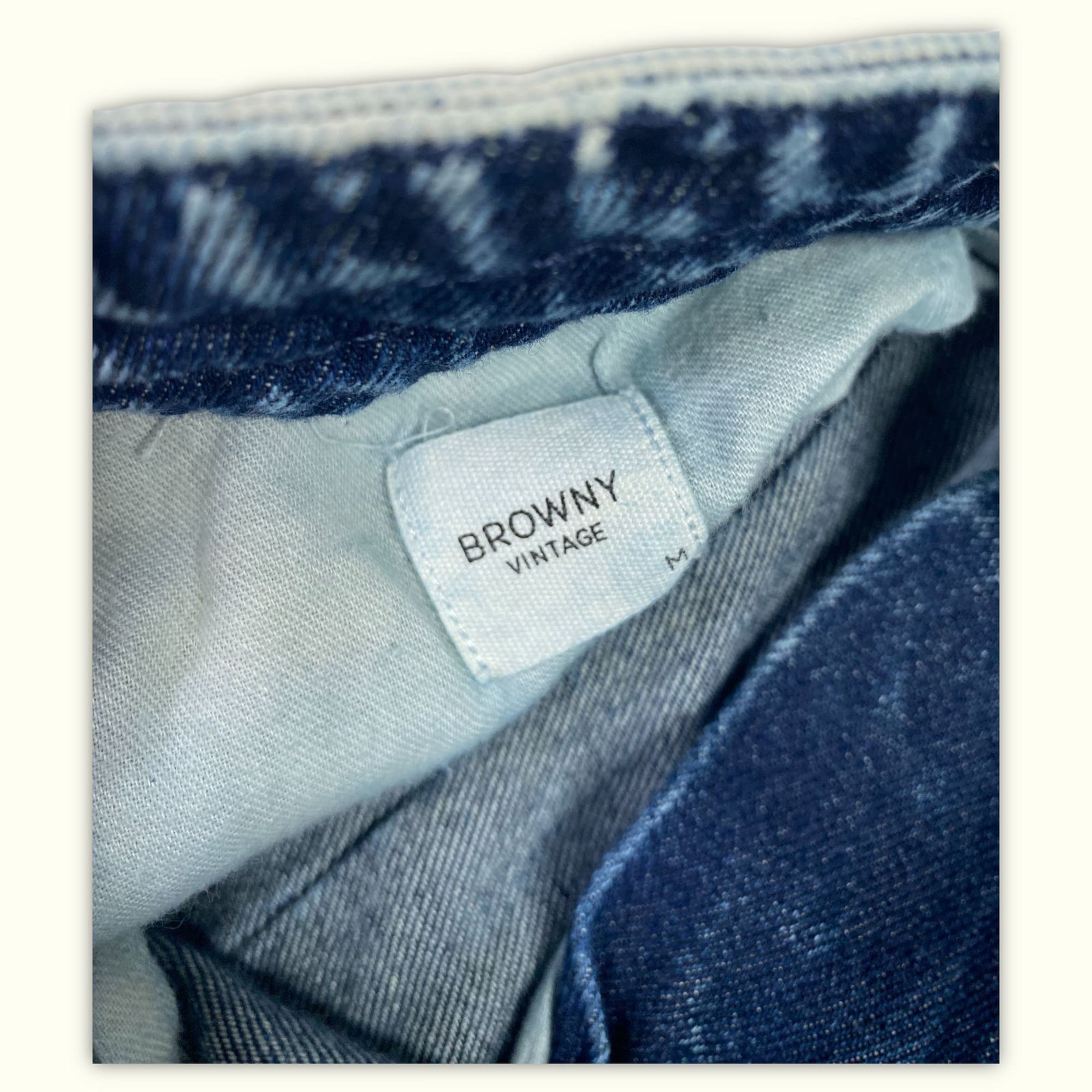 Browny Jean Relaxed Femme 1990s Vintage – W28