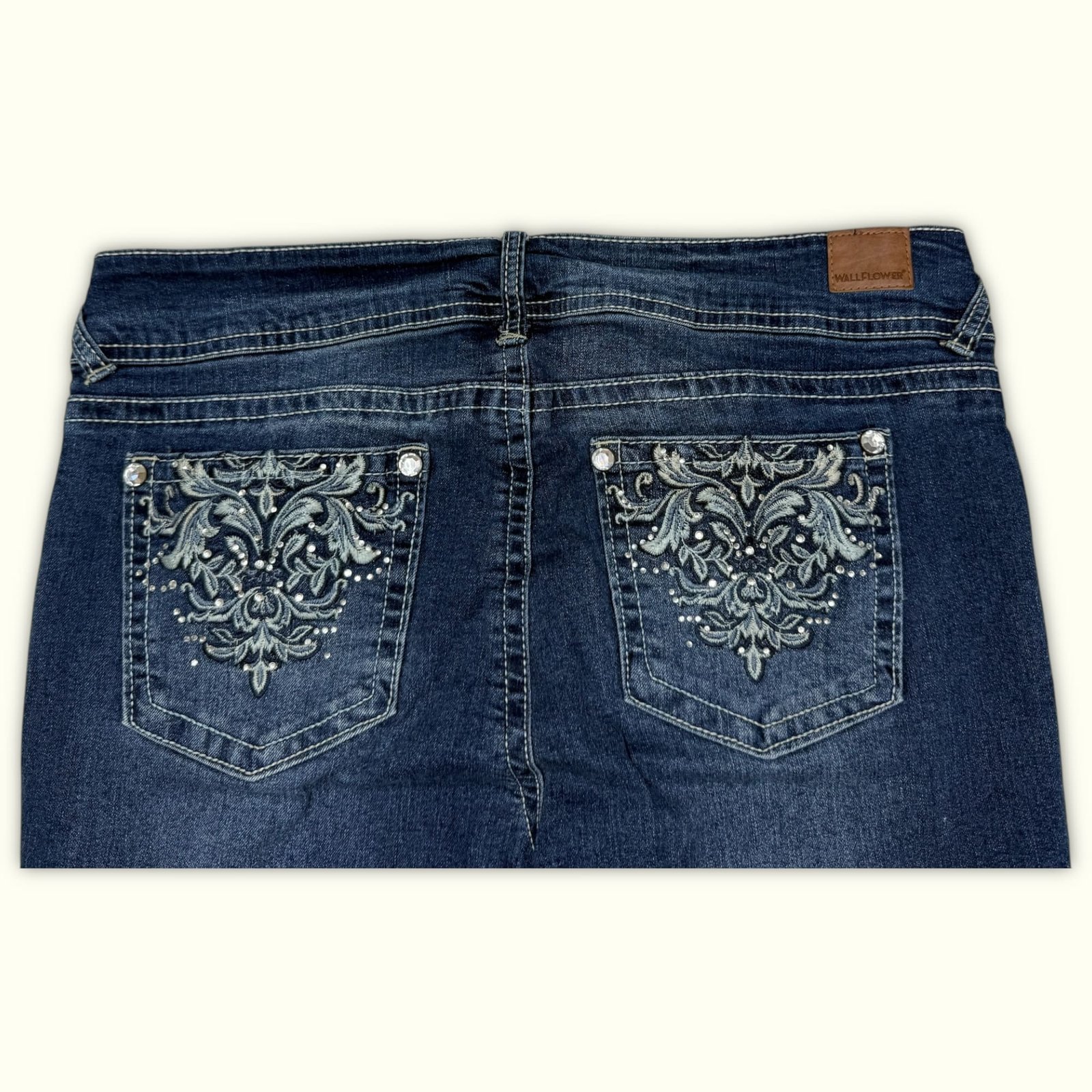 Wallflower Jean Évasé Femme Y2K – W34