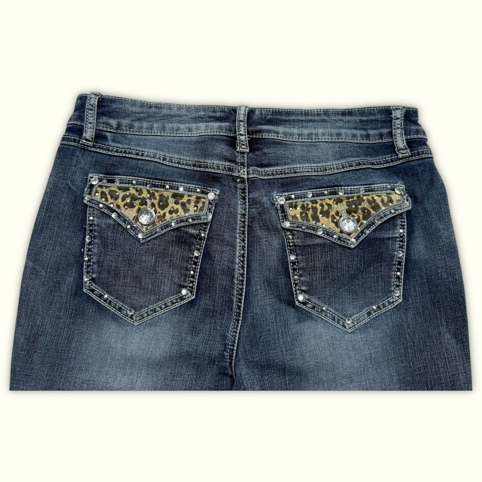 Est 1946 Denim Jean Évasé Femme 2000s Y2K – W30