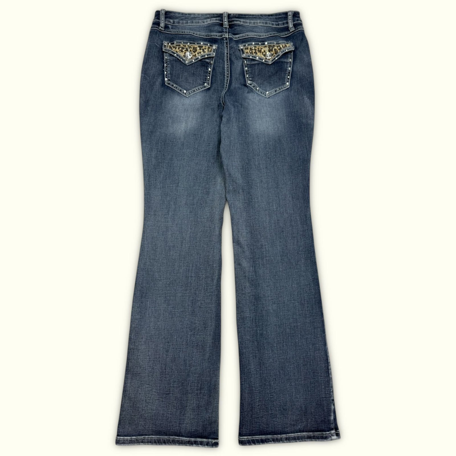 Est 1946 Denim Jean Évasé Femme 2000s Y2K – W30
