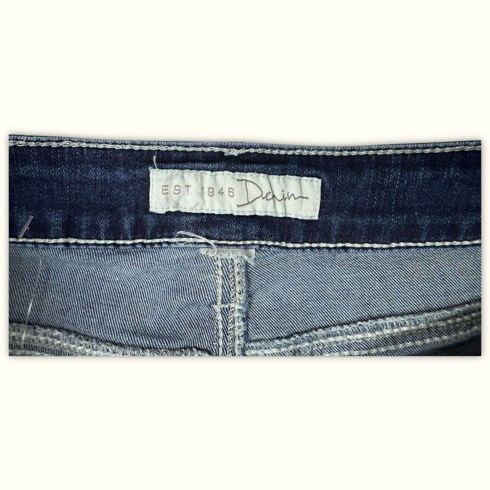 Est 1946 Denim Jean Évasé Femme 2000s Y2K – W30
