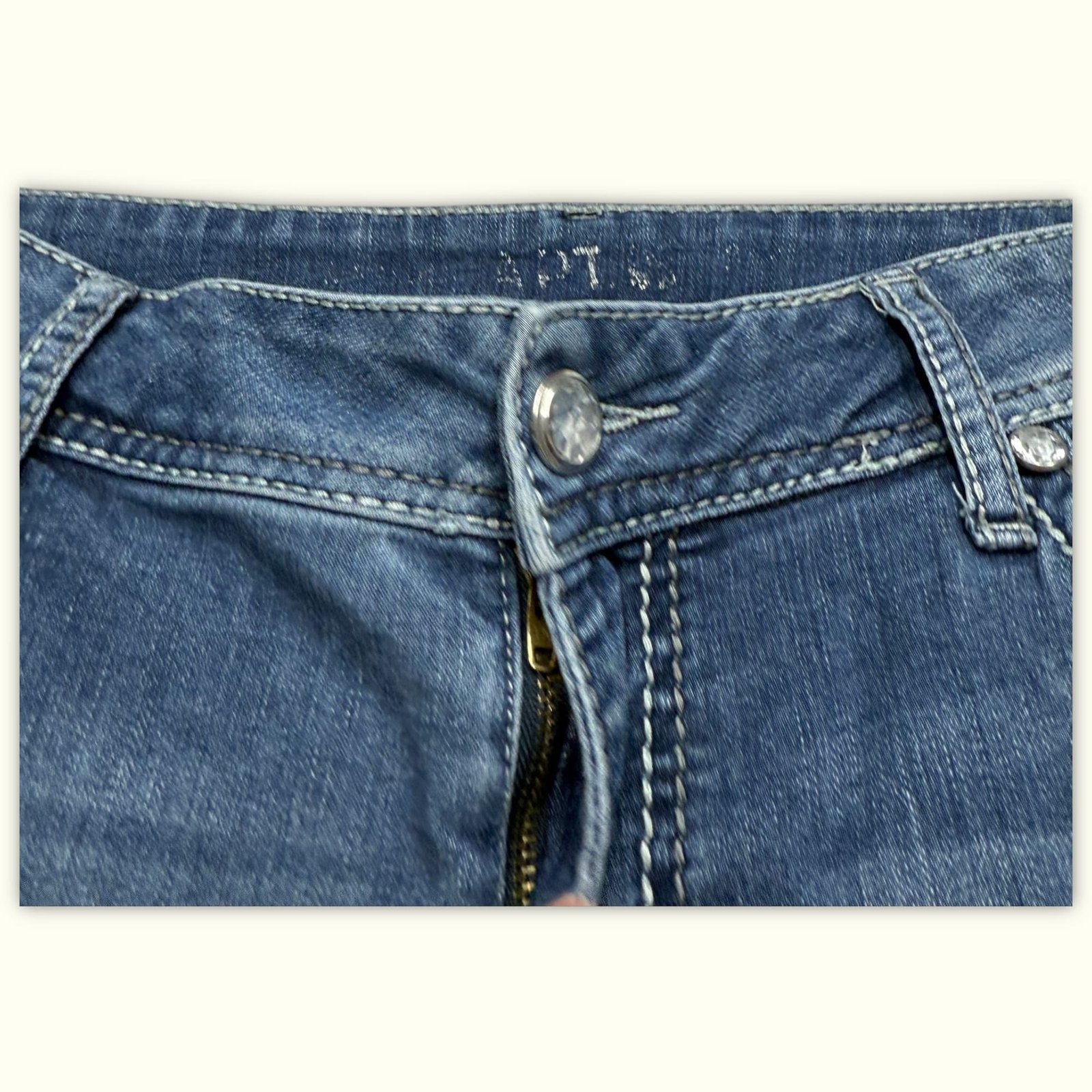 Apt. 9 Jean Évasé Femme 2010s Y2K – W34