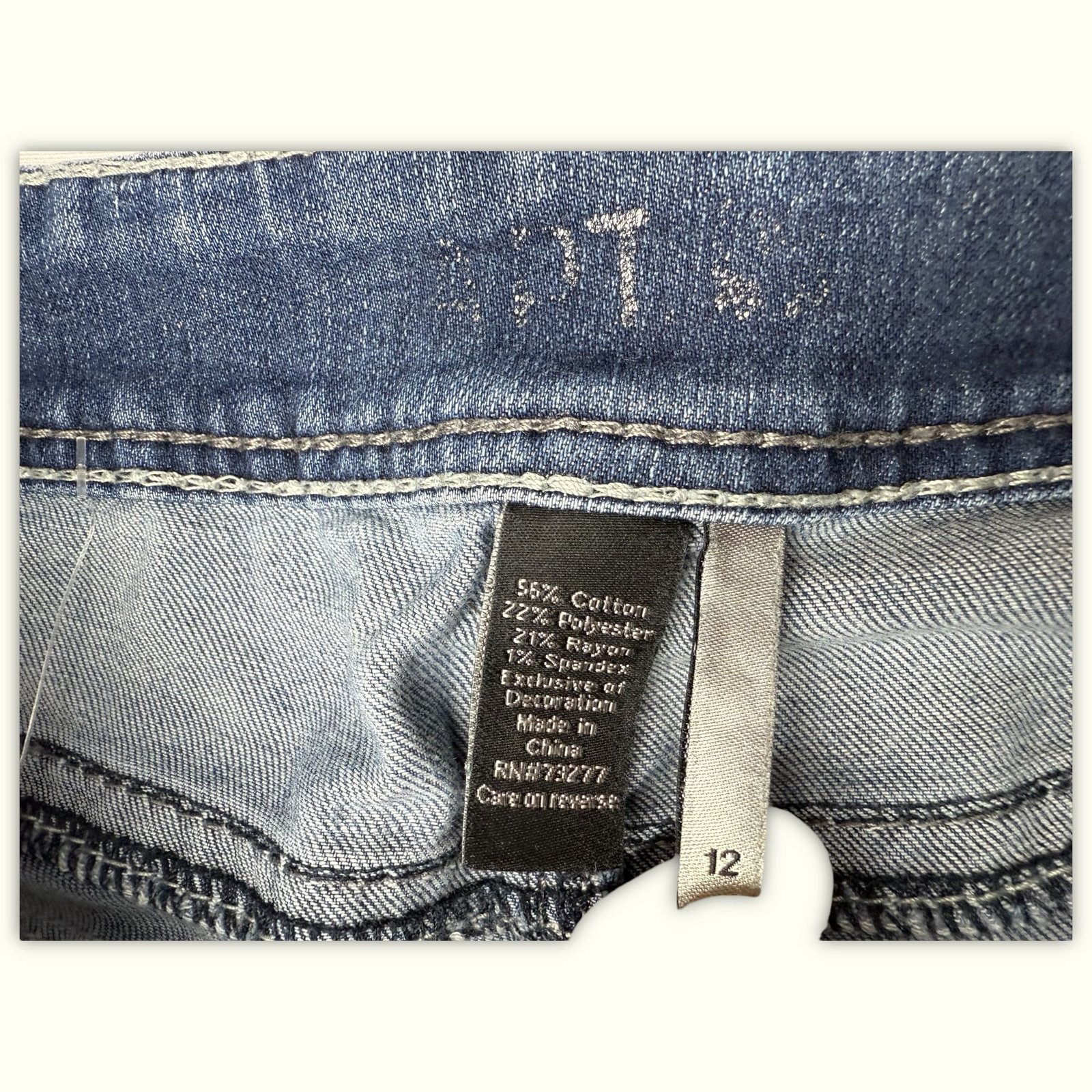 Apt. 9 Jean Évasé Femme 2010s Y2K – W34