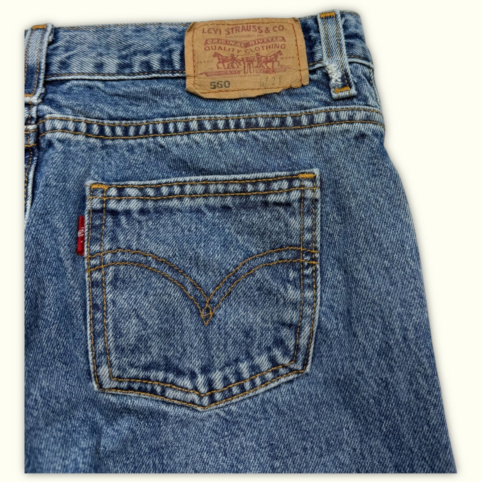 Levi'S Short Large Femme Vintage – W28