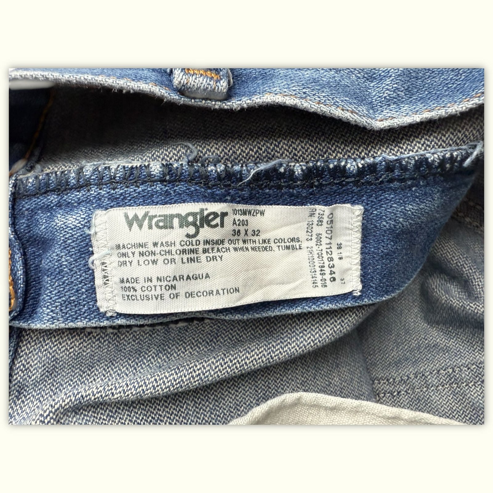 Wrangler Short Regular Homme Western – W36