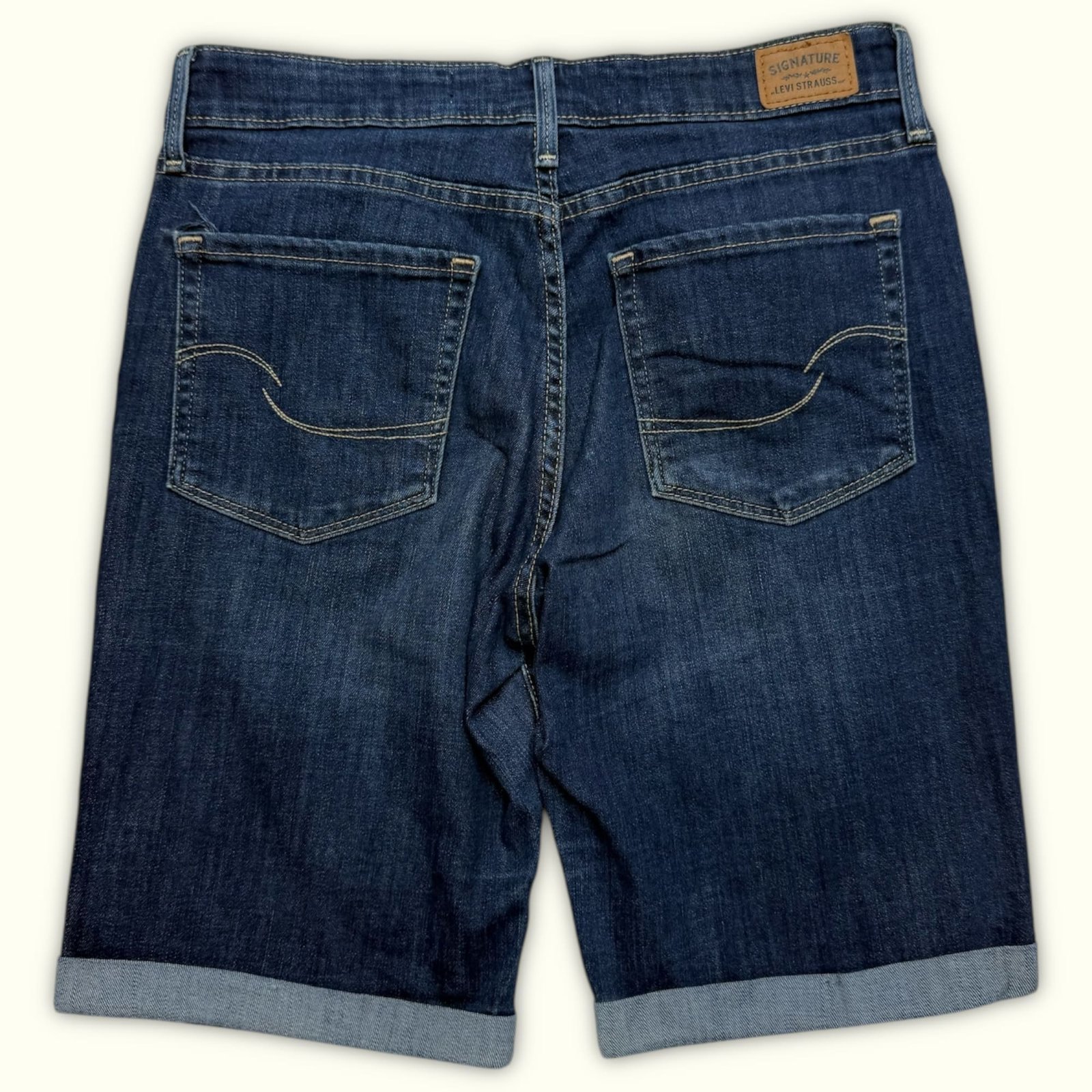 Signature By Levi Strauss & Co. Bermuda Regular Femme Classique – W27