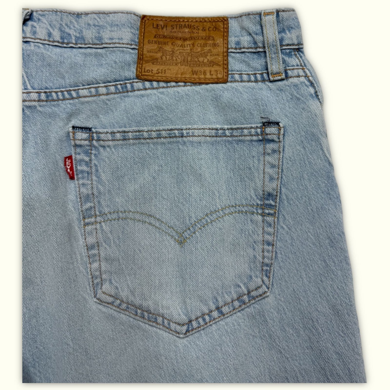 Levi'S Short Slim Homme Vintage – W36