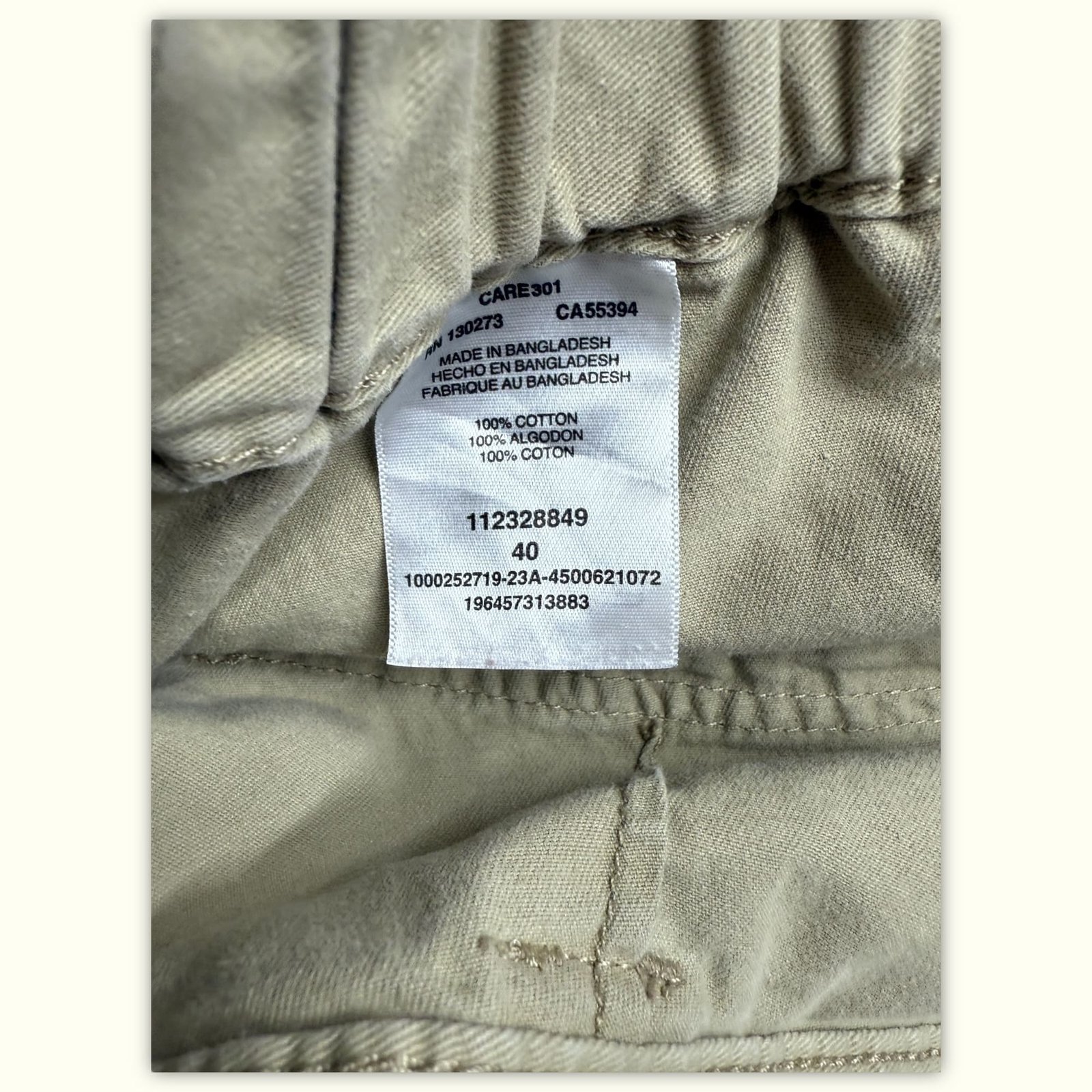 Lee Short Regular Homme Utility – W40