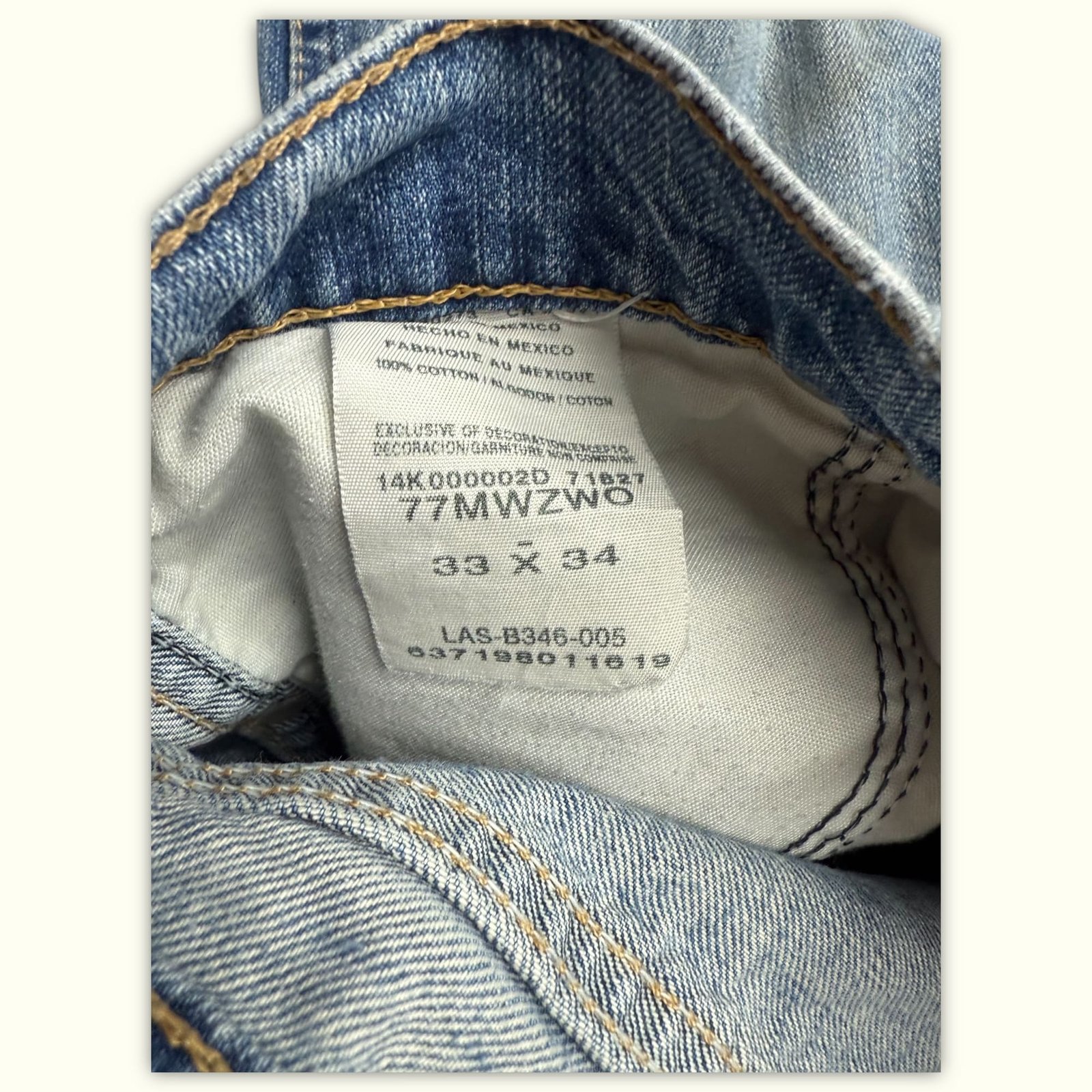 Wrangler Short Slim Homme Western – W33