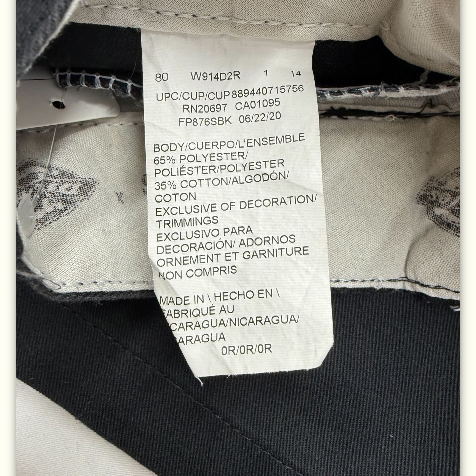 Dickies Chino Regular Femme Workwear – W24