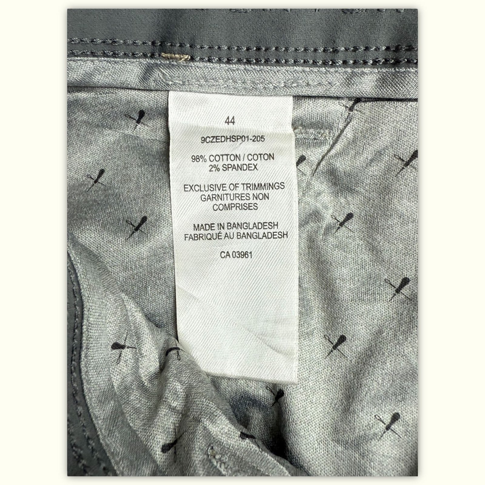 Denver Hayes Short Regular Homme Utility – W44