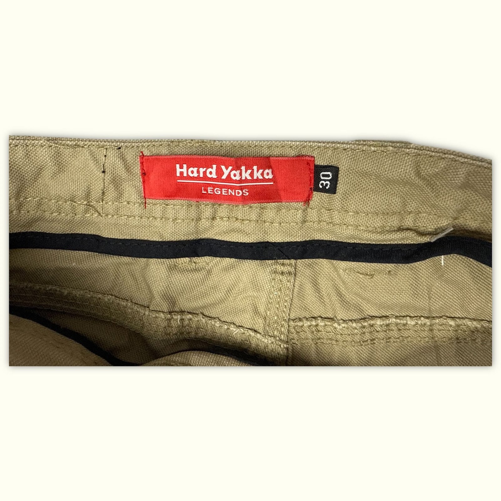 Hard Yakka Pantalones cortos Regular Hombre Ropa de trabajo – W30