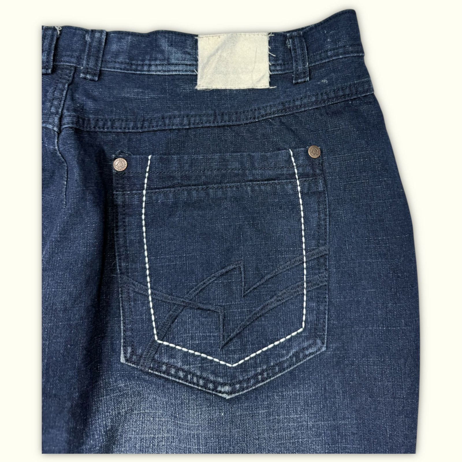 Jean Station Jean Regular Homme 2010s Casual chic – W46
