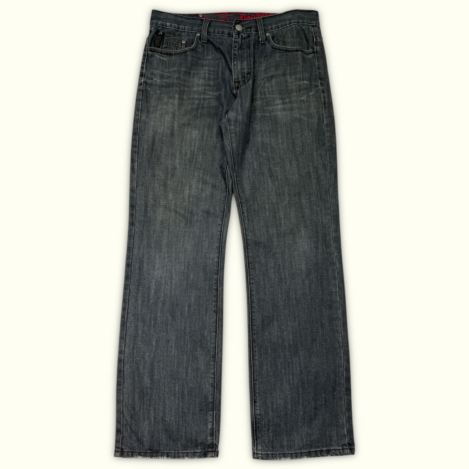 Edgar Dungaree Jean Regular Homme 2000s Y2K – W34