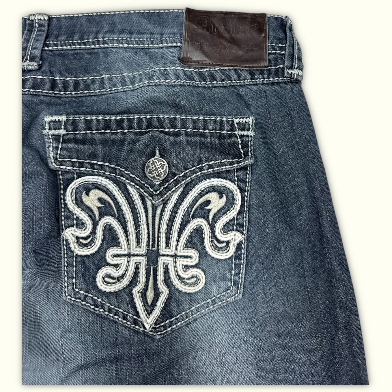 Archaic Premium Jean Relaxed Homme 2000s Y2K – W38