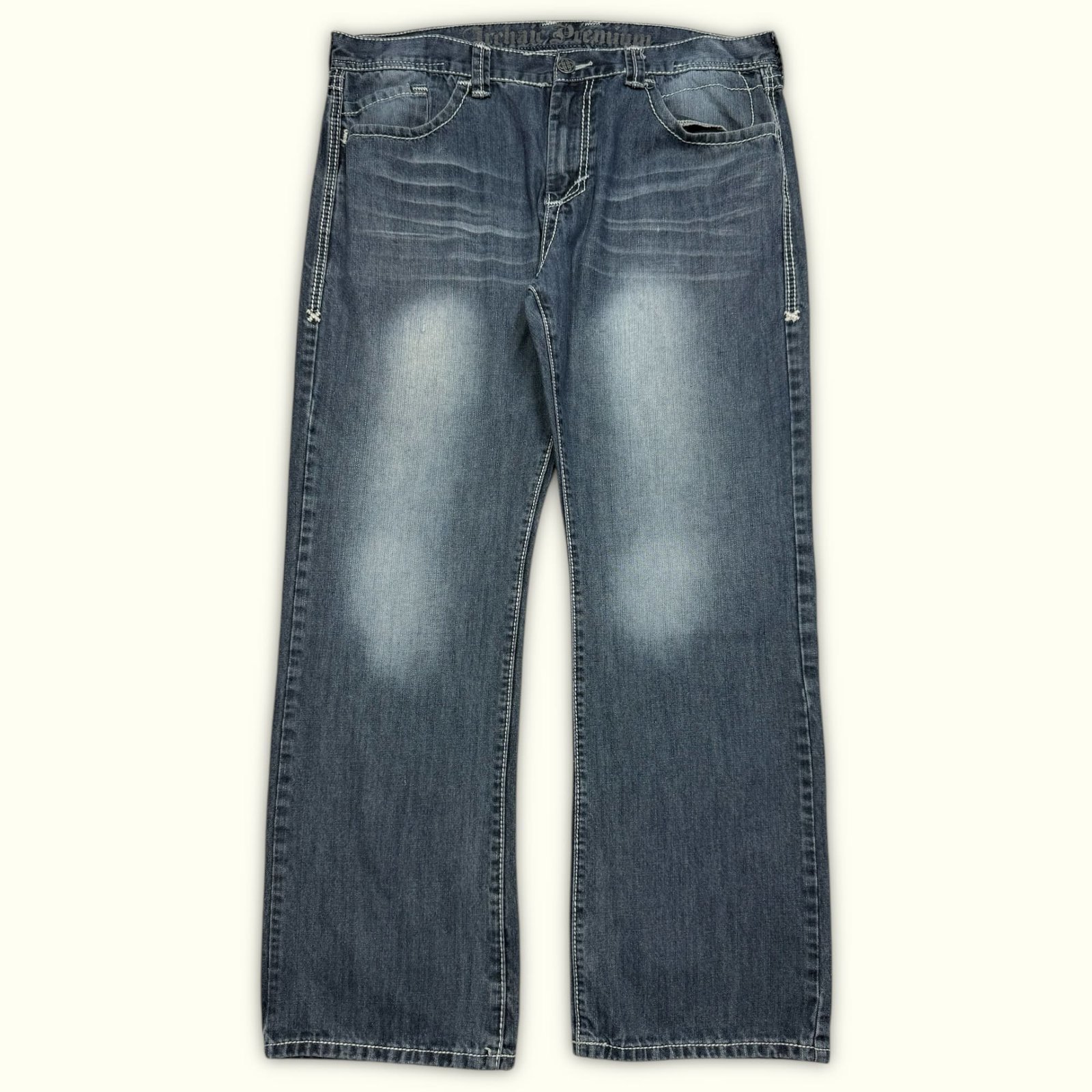 Archaic Premium Jean Relaxed Homme 2000s Y2K – W38