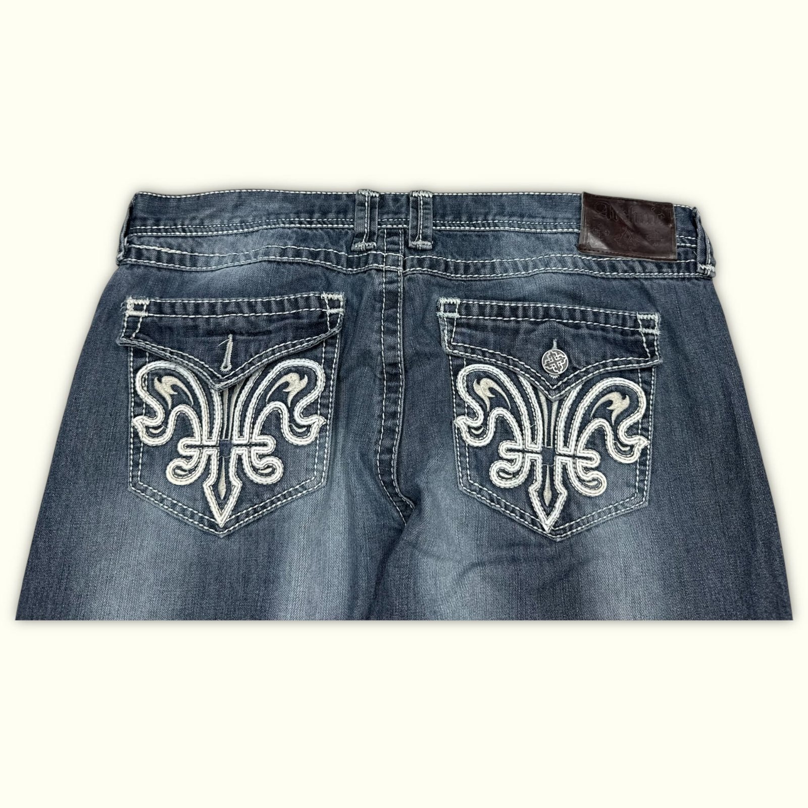 Archaic Premium Jean Relaxed Homme 2000s Y2K – W38