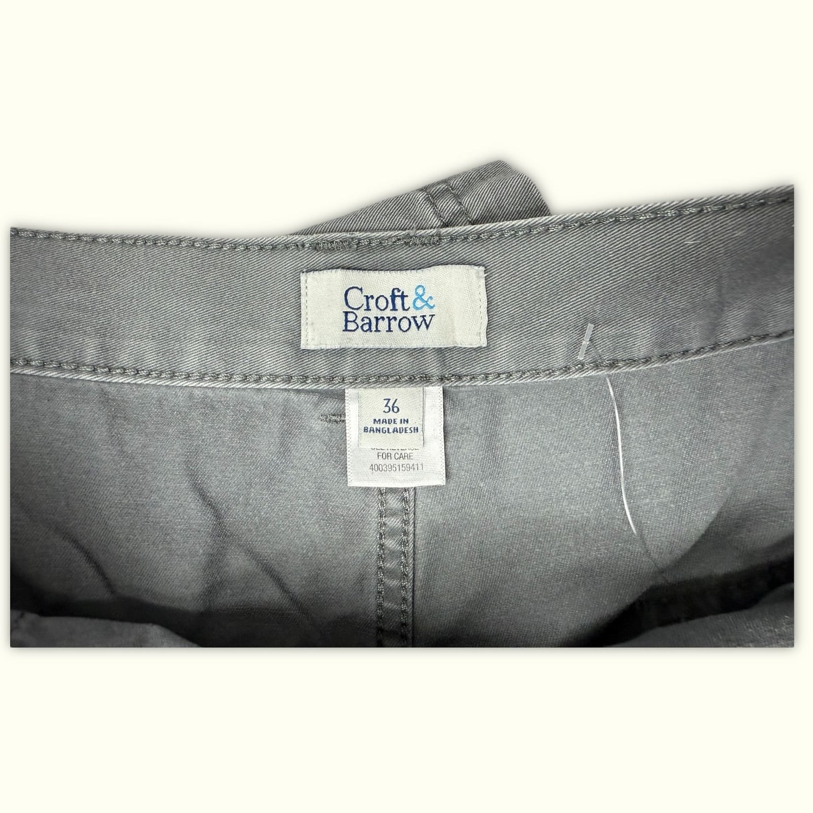 Croft & Barrow Short Regular Homme Utility – W36
