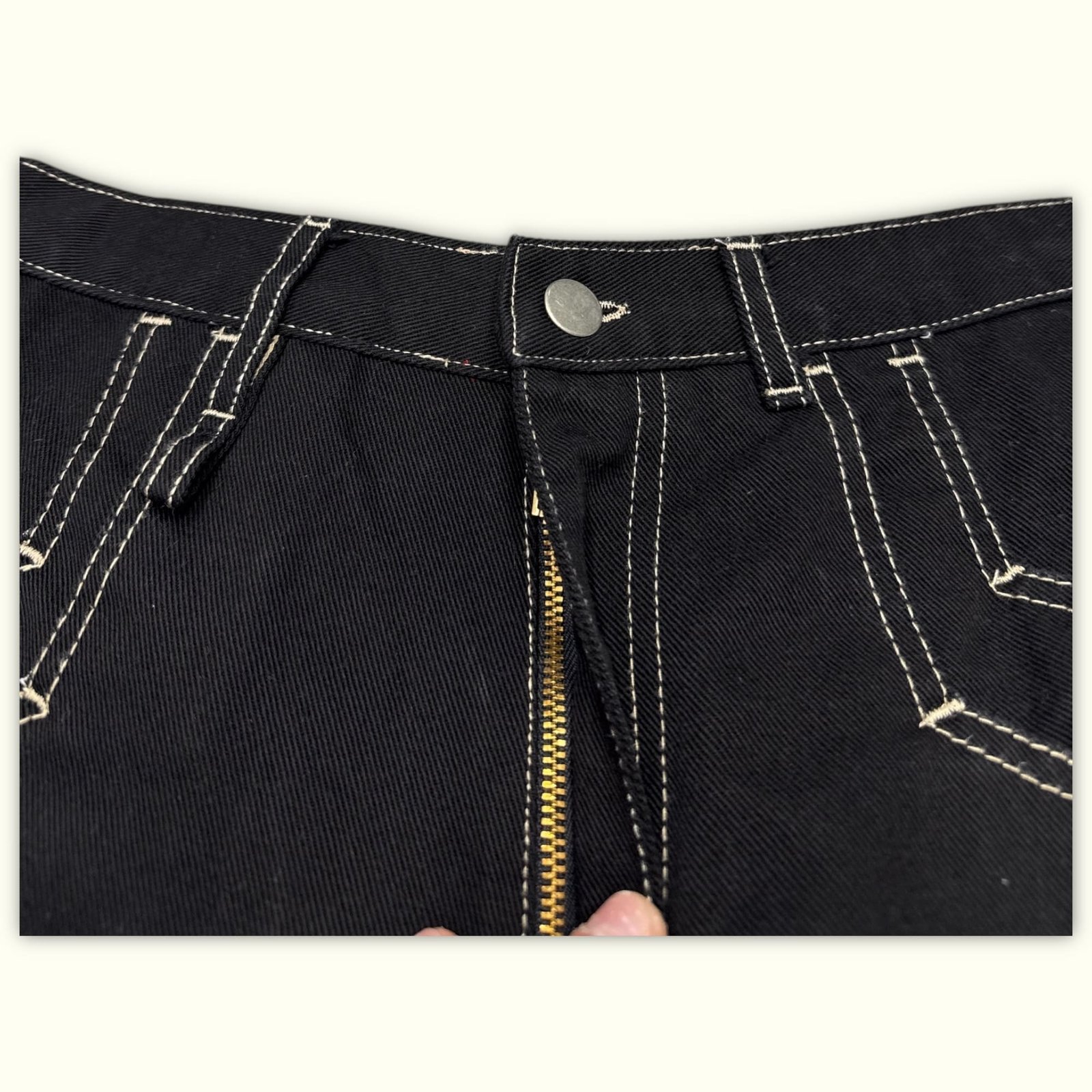 Stuka Jean Baggy Homme 1990s Skater – W28