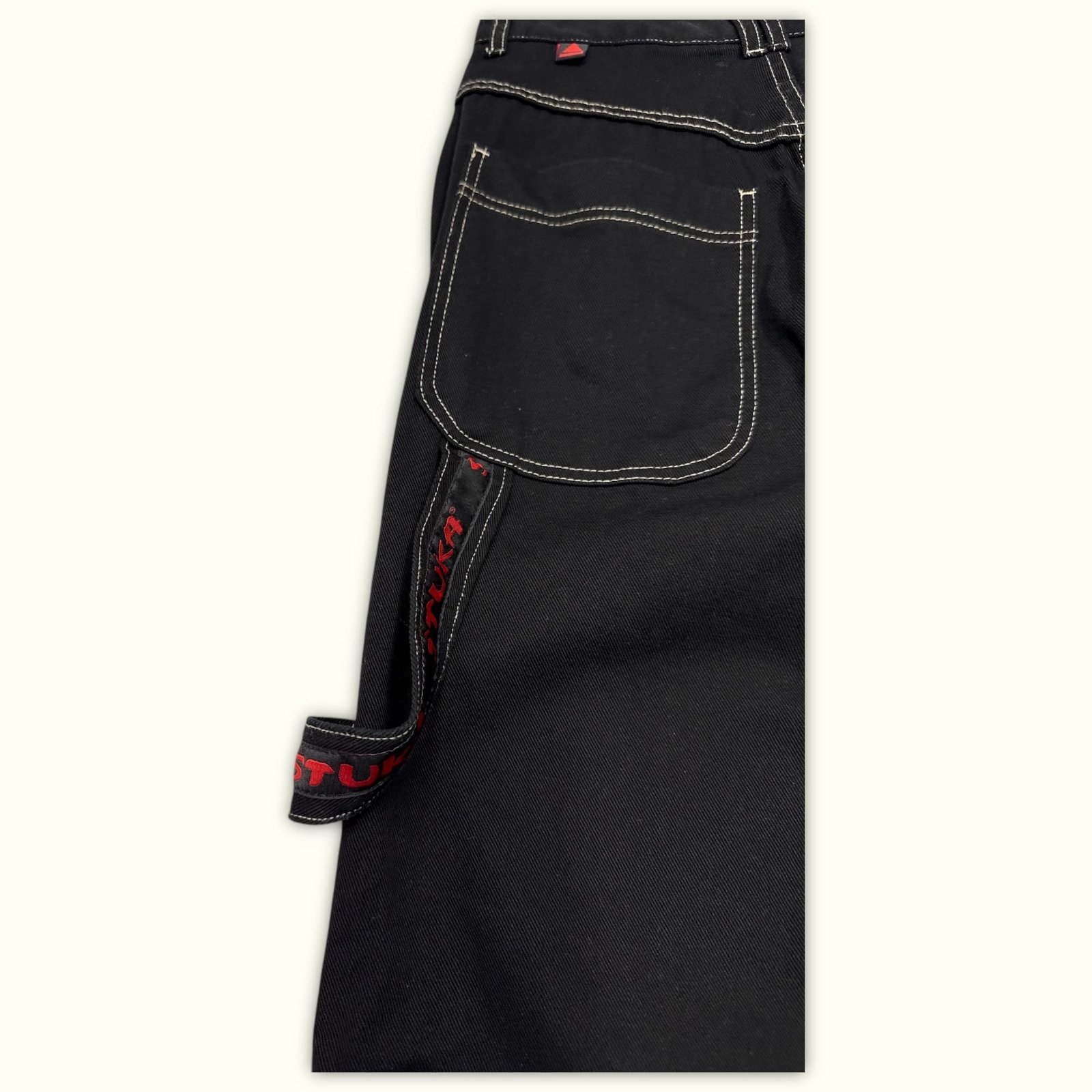 Stuka Jean Baggy Homme 1990s Skater – W28