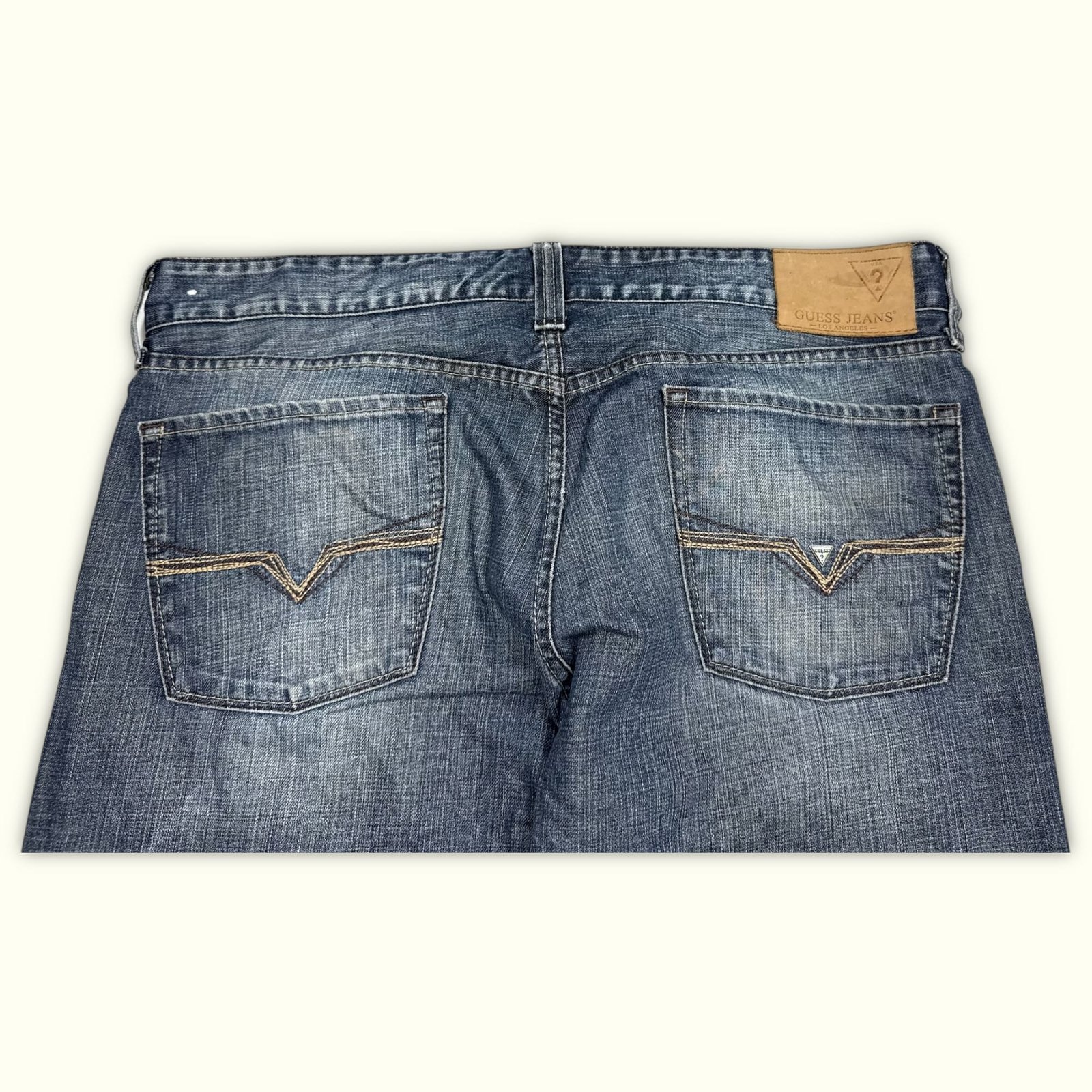 Guess Jean Relaxed Homme 2000s Y2K – W38