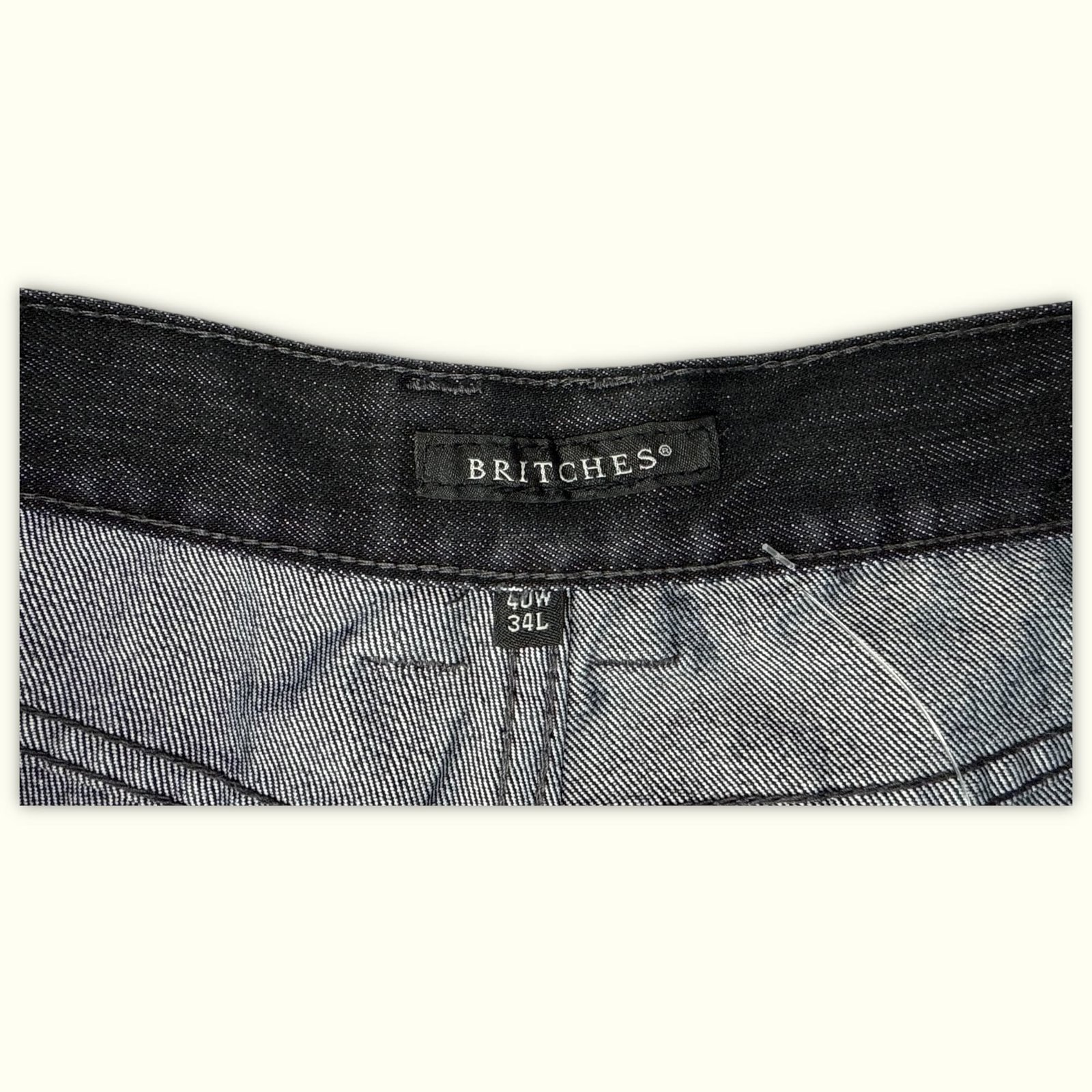 Britches Jean Regular Homme 1990s Vintage – W40