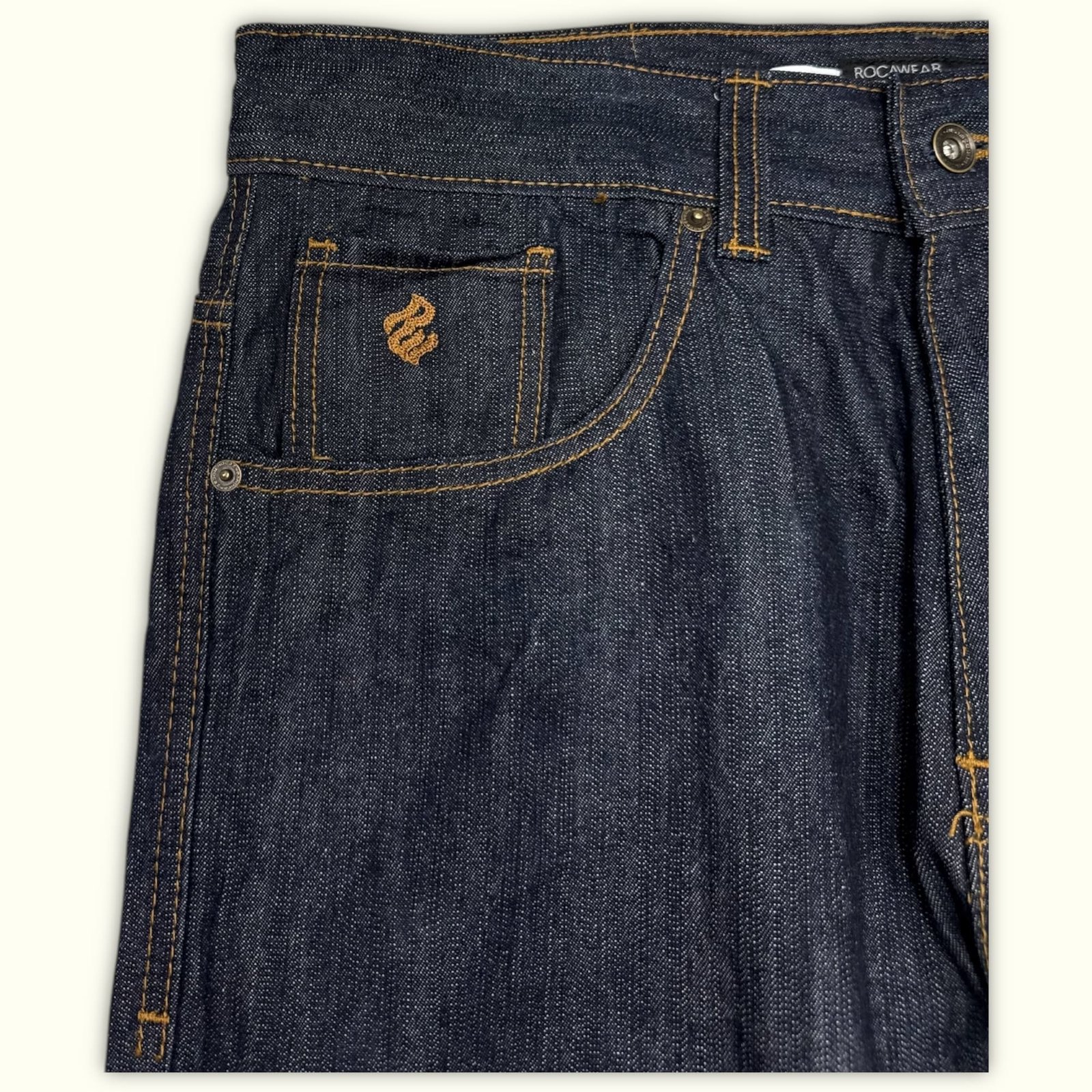 Rocawear Jean Baggy Homme 2000s Y2K – W36